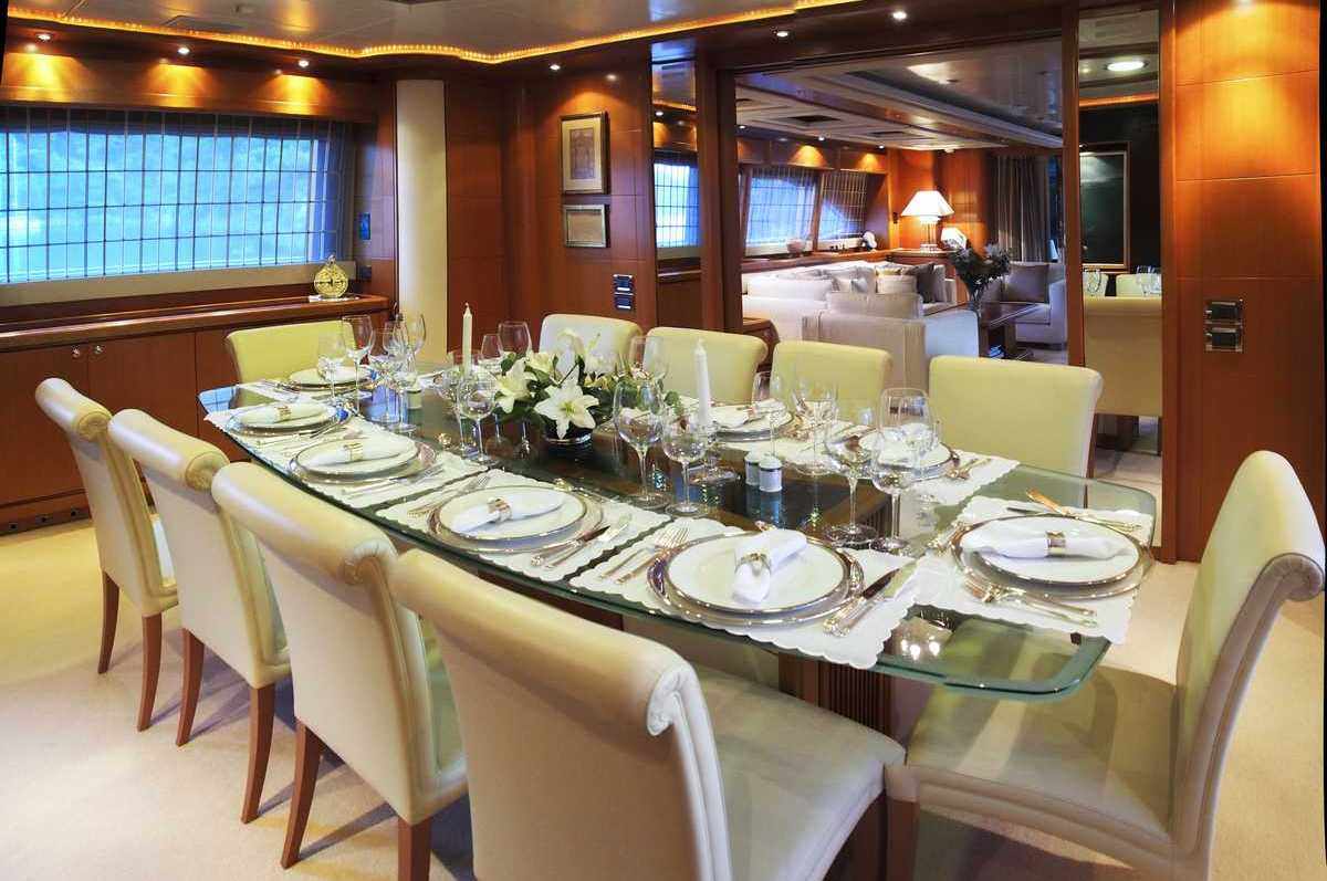 Main deck formal dining