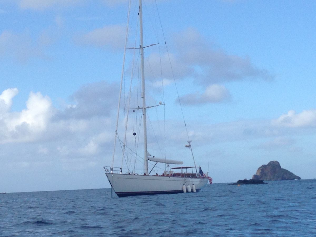 At anchor