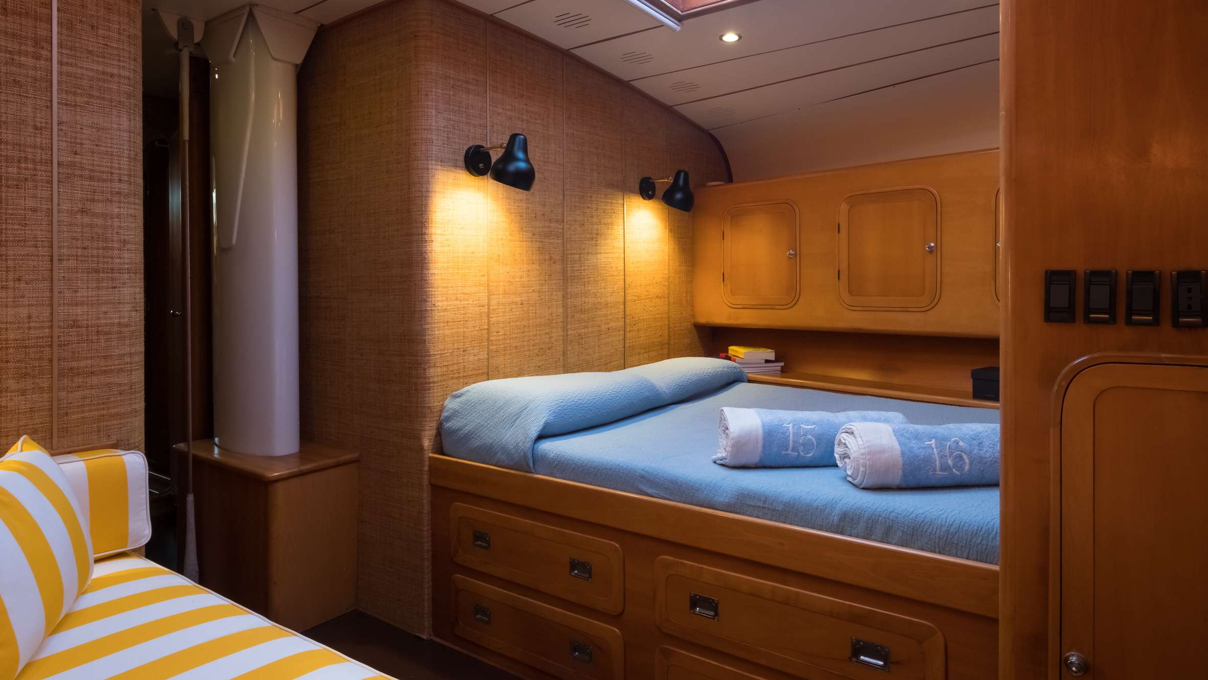 TESS Yacht Charter - Master Cabin