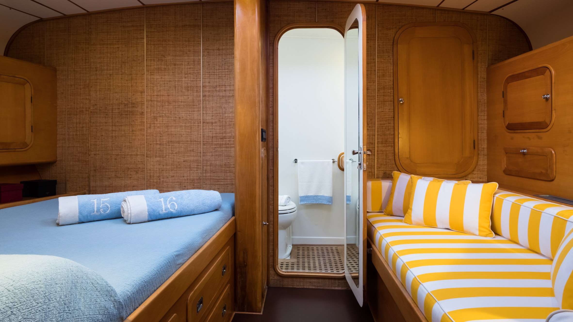 TESS Yacht Charter - Master Cabin