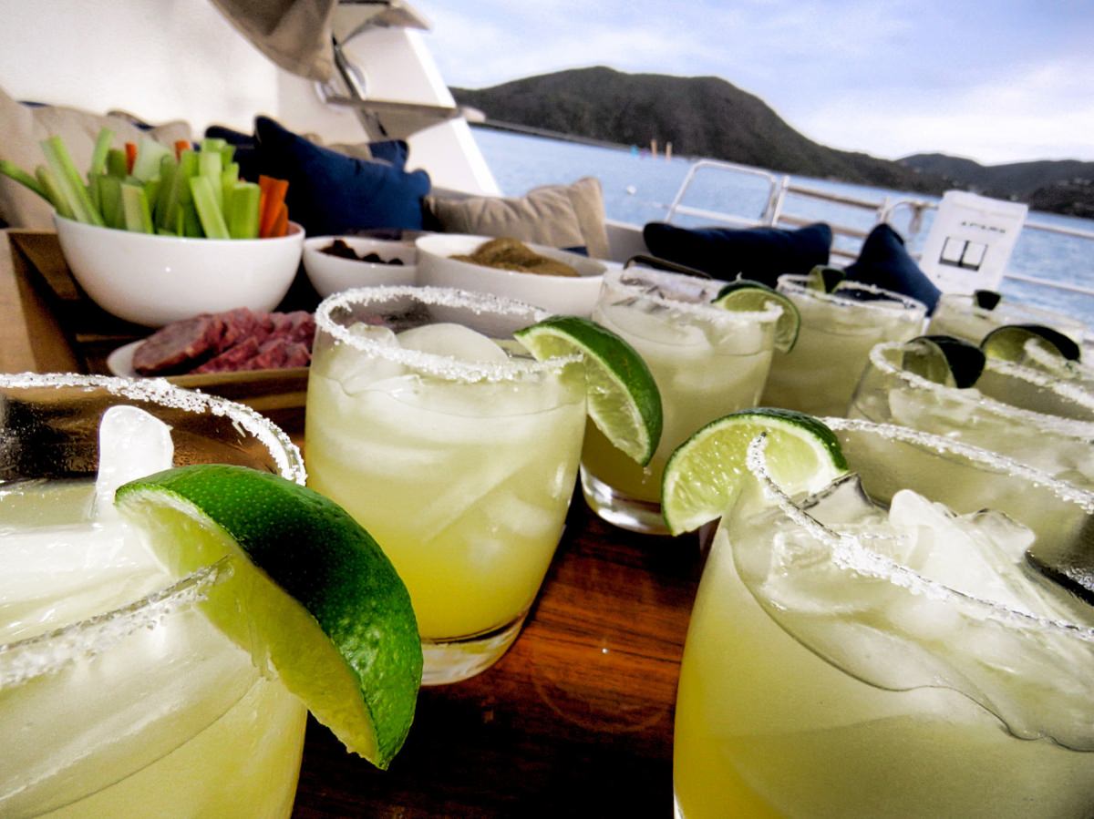 XENIA74 Yacht Charter - Specialty cocktails