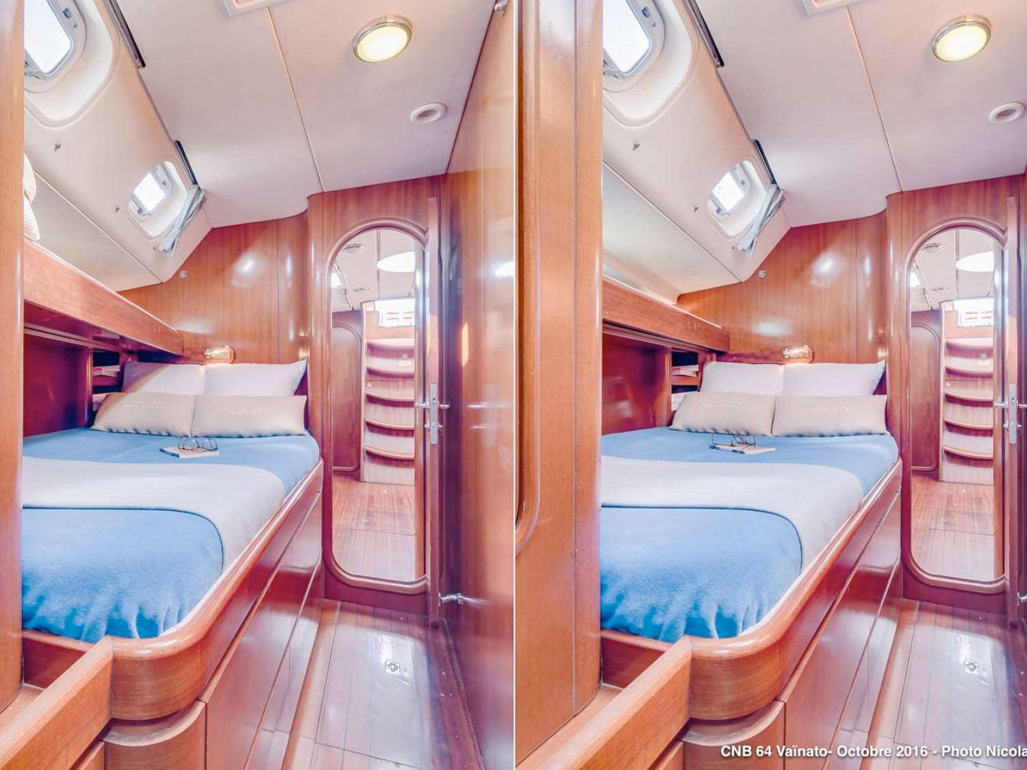 Starboard cabin with &amp; without bunkbed