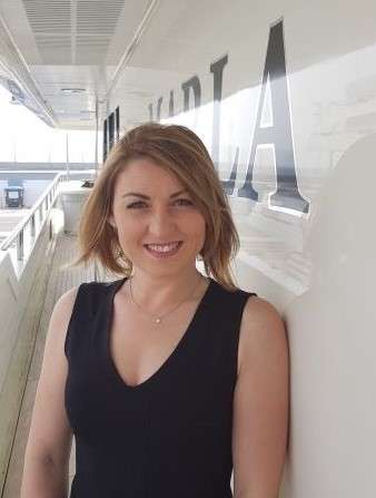 Liudmyla Melnyk — Stewardess