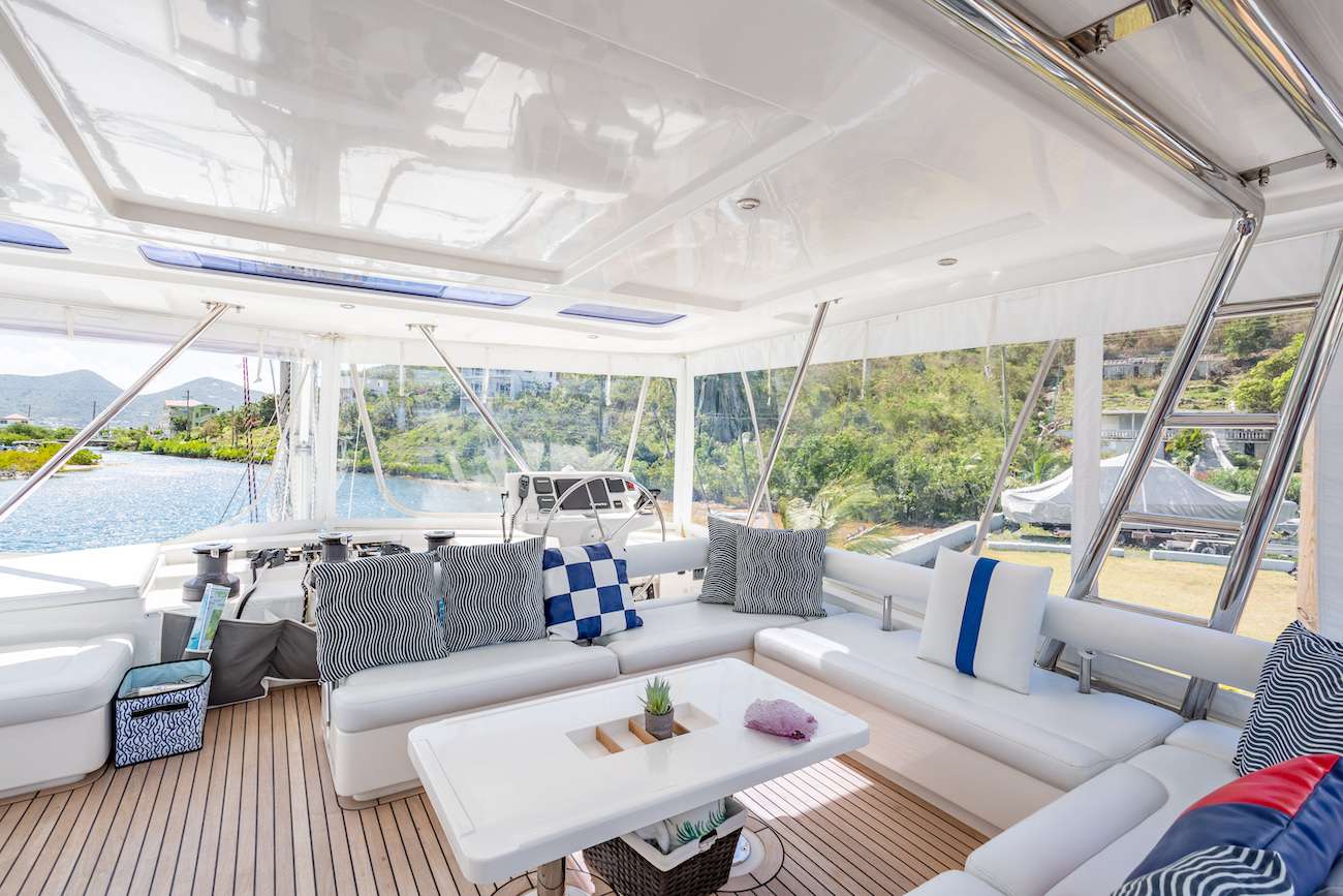 THE ANNEX Yacht Charter - Super view from the flybridge