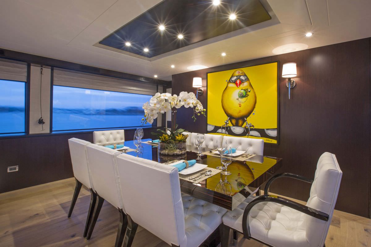 LADY CARMEN Yacht Charter - Dining