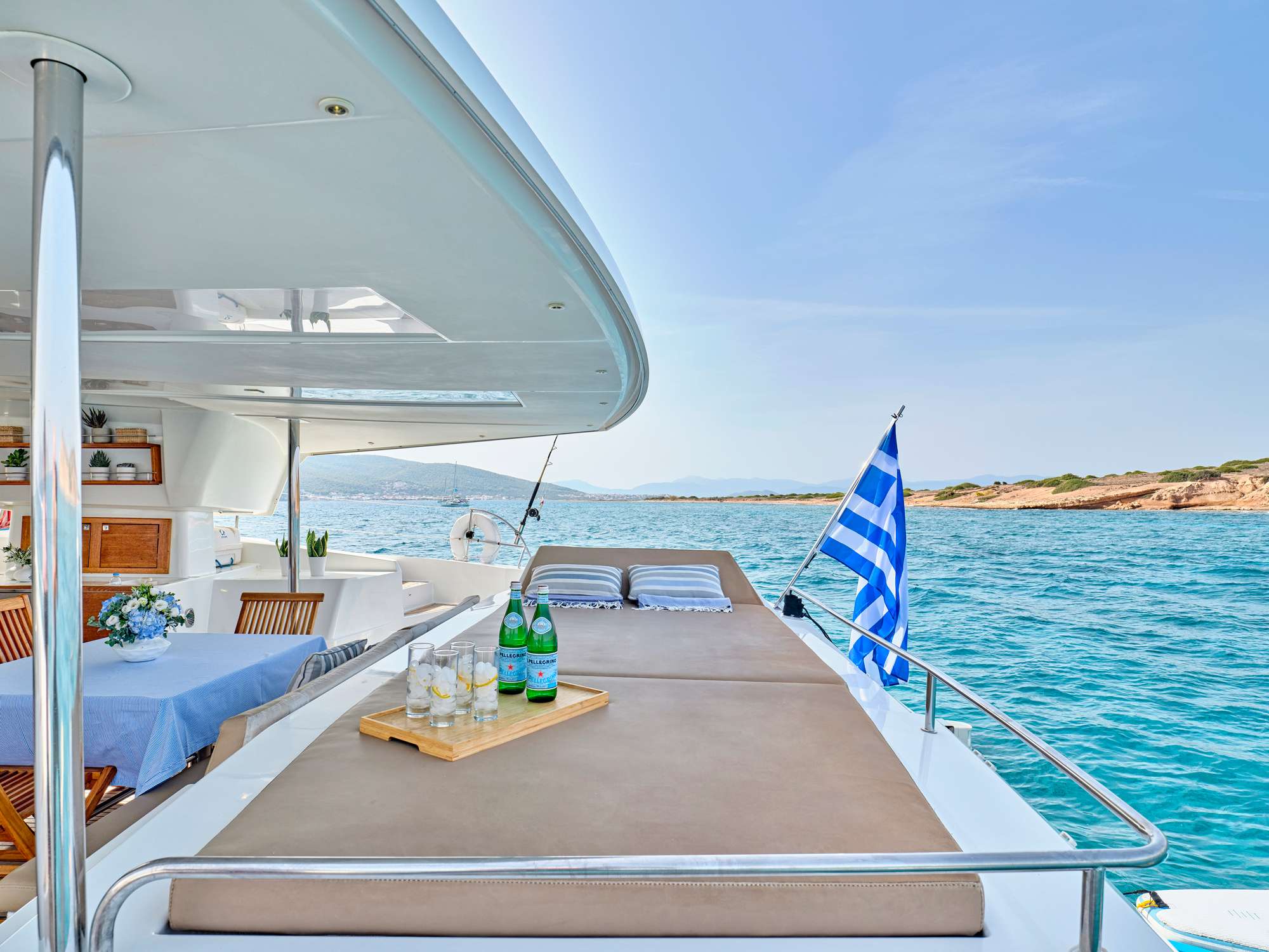 Sunbathing Area - Aft Deck
