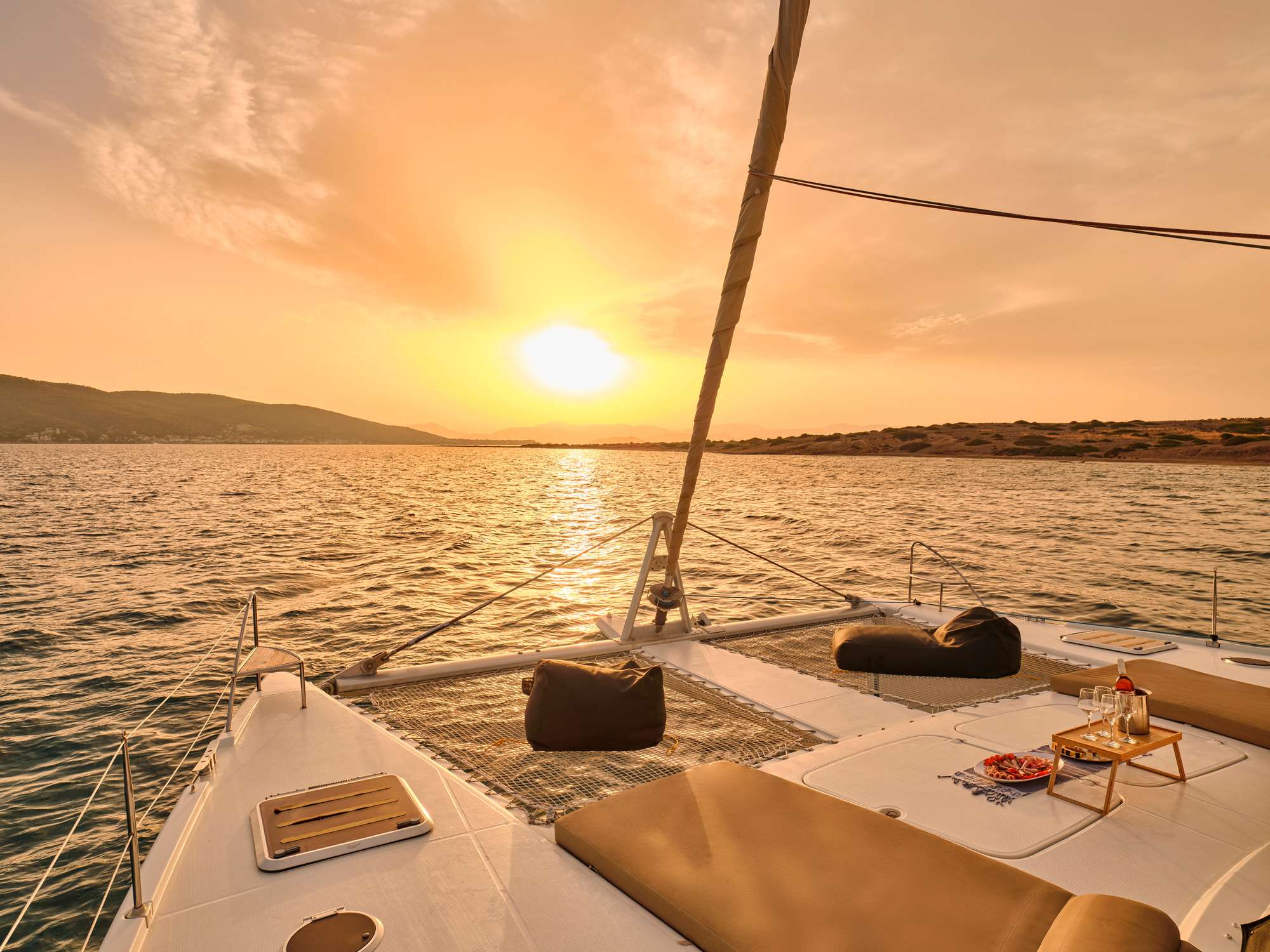 Relaxing time - Fore deck 