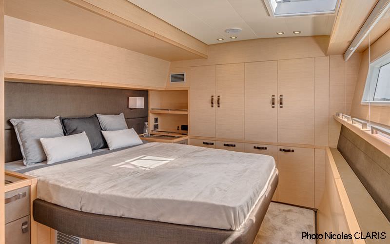 CUTE LITTLE CAT Yacht Charter - Master cabin other view - sistership