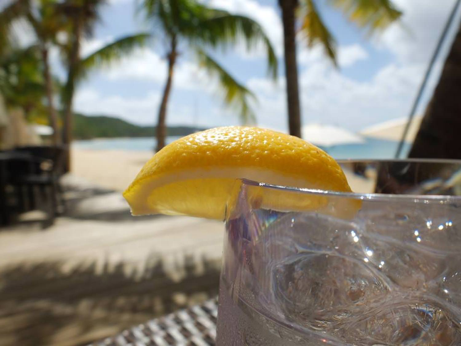 Cocktail time in the beautiful Caribbean......