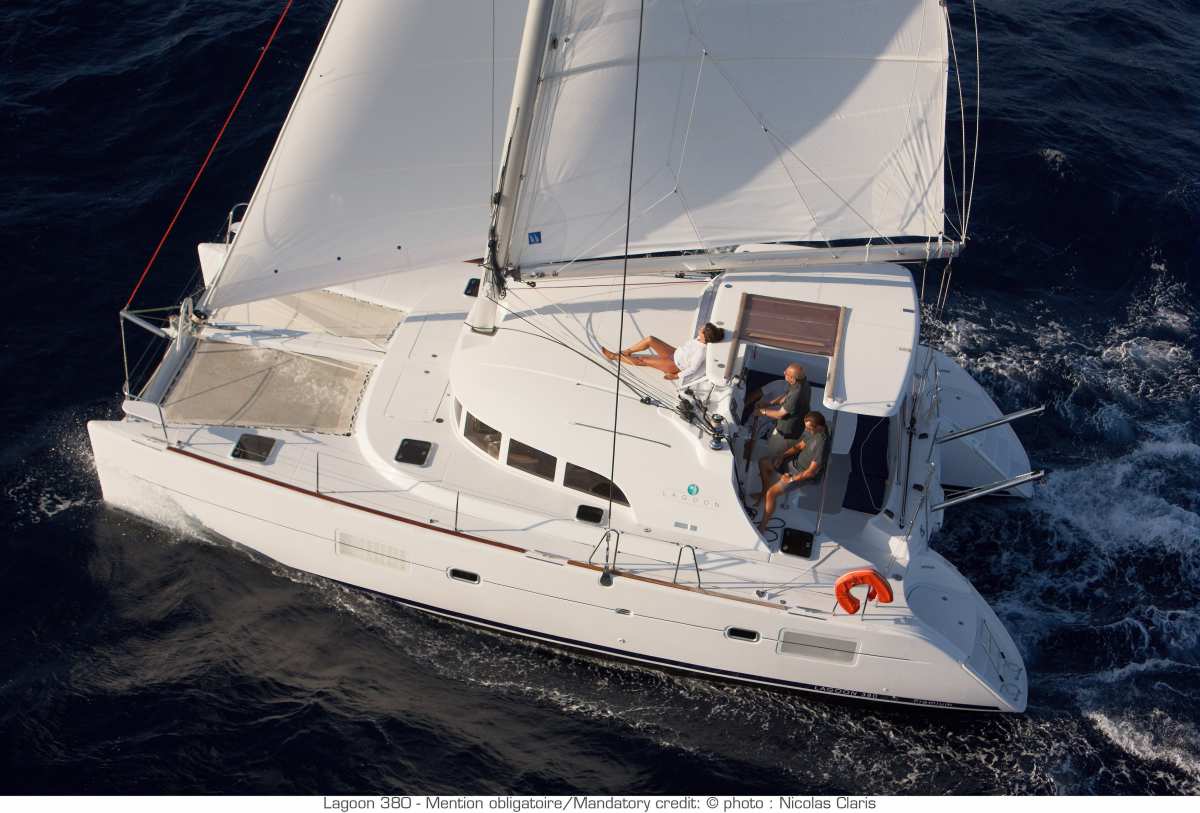 Aerial view - sailing