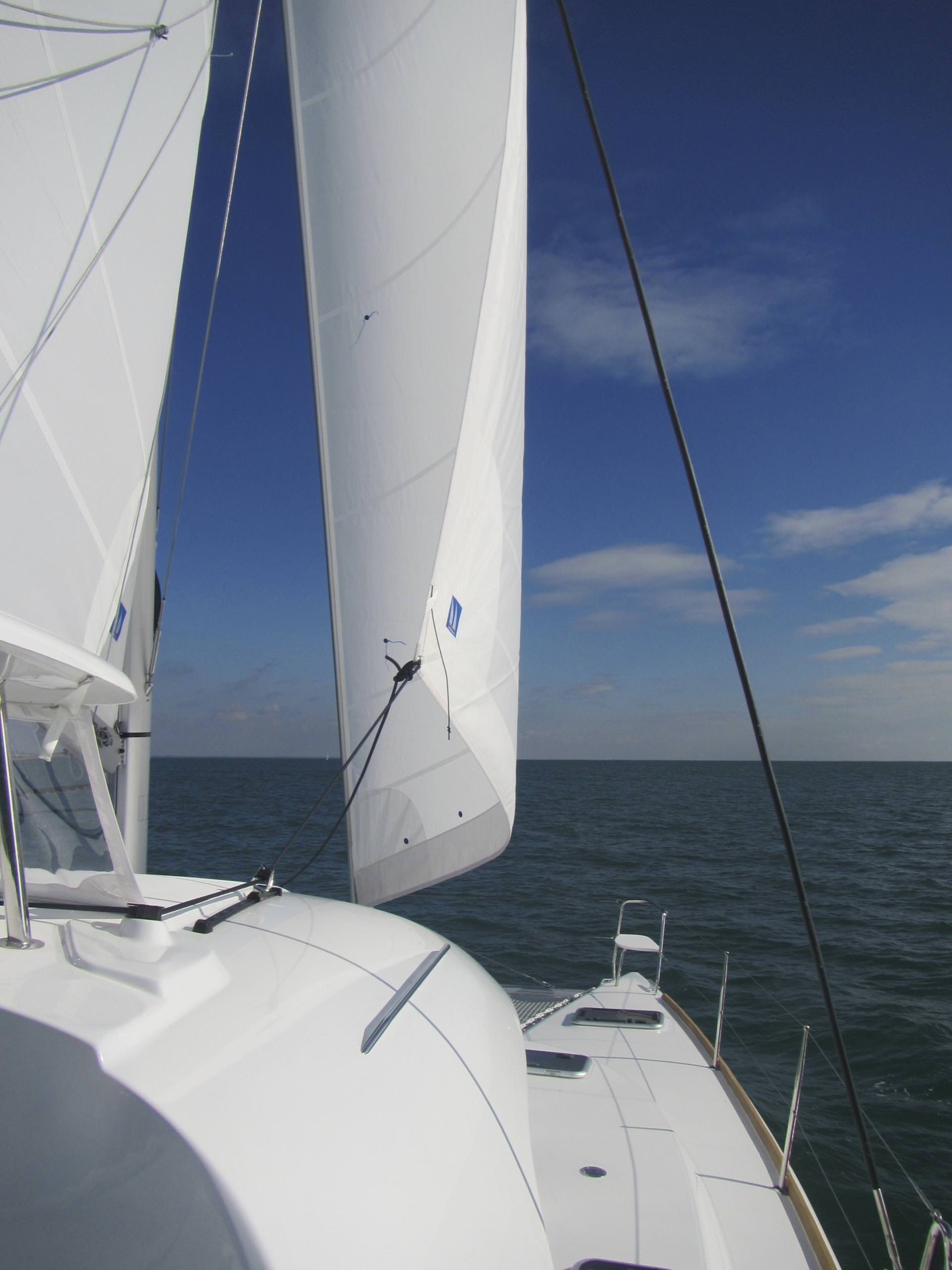 Sailing along on Harmony