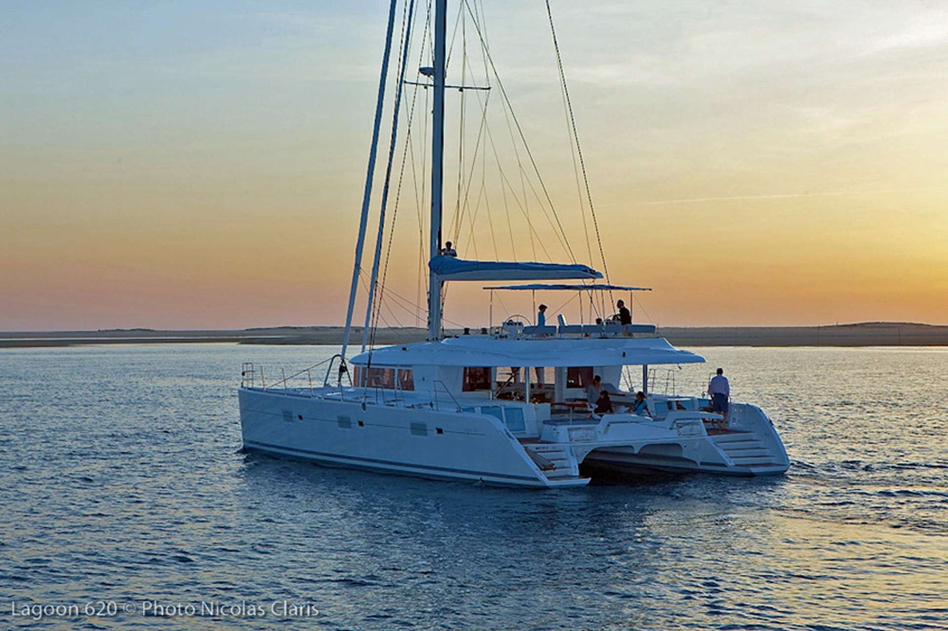 LADY M Yacht Charter - Enjoy Beautiful Sunsets