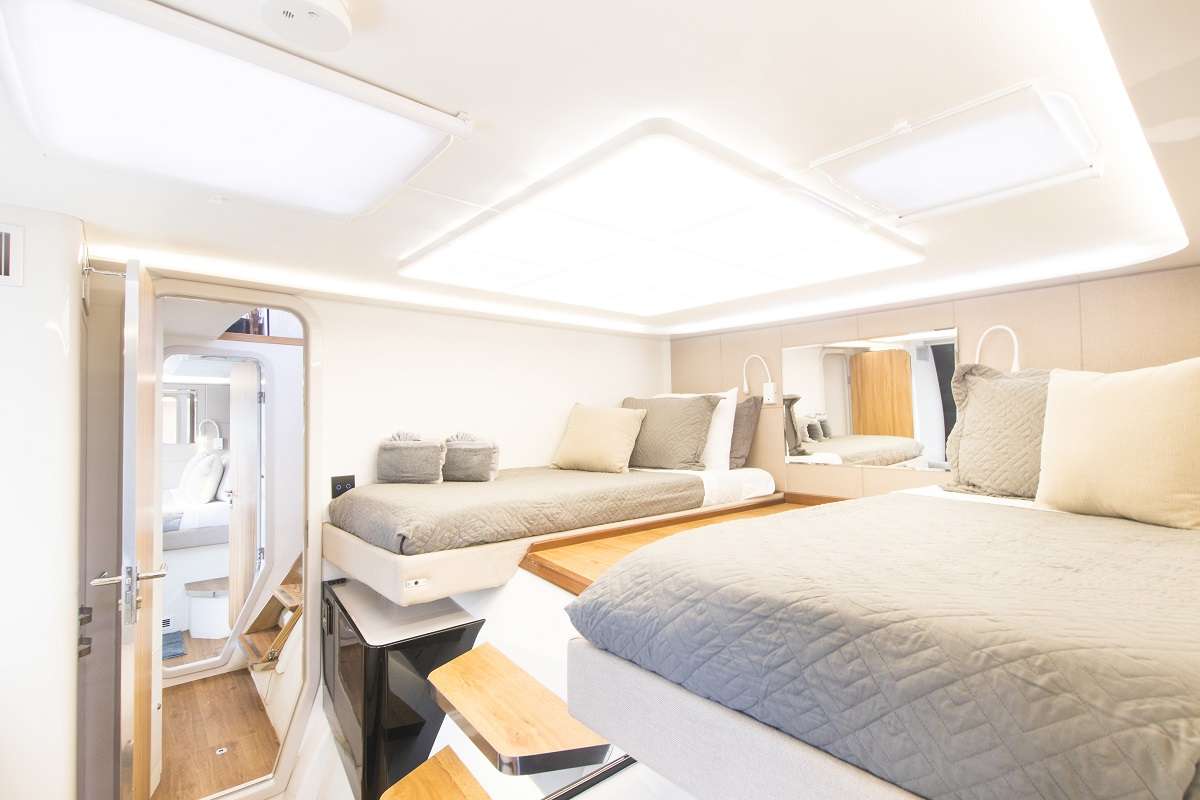 Convertible cabin - as twin