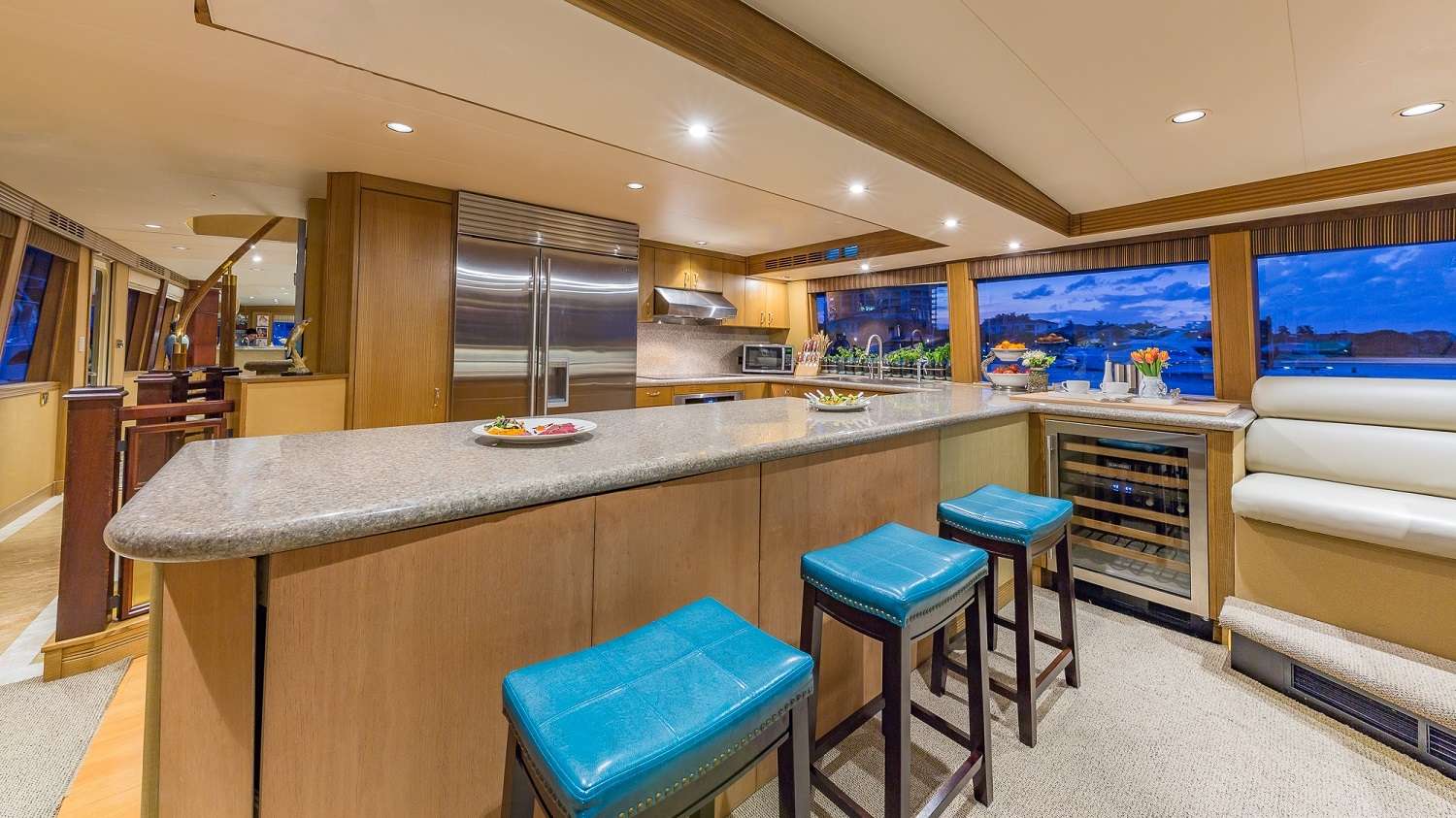 LEGENDARY Yacht Charter - Country Kitchen