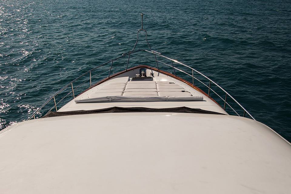 YAKOS (2) Yacht Charter - front sunpad