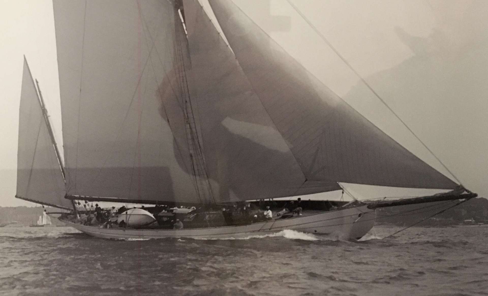 BLACK SWAN Yacht Charter - Bekens photo - original rig 1899