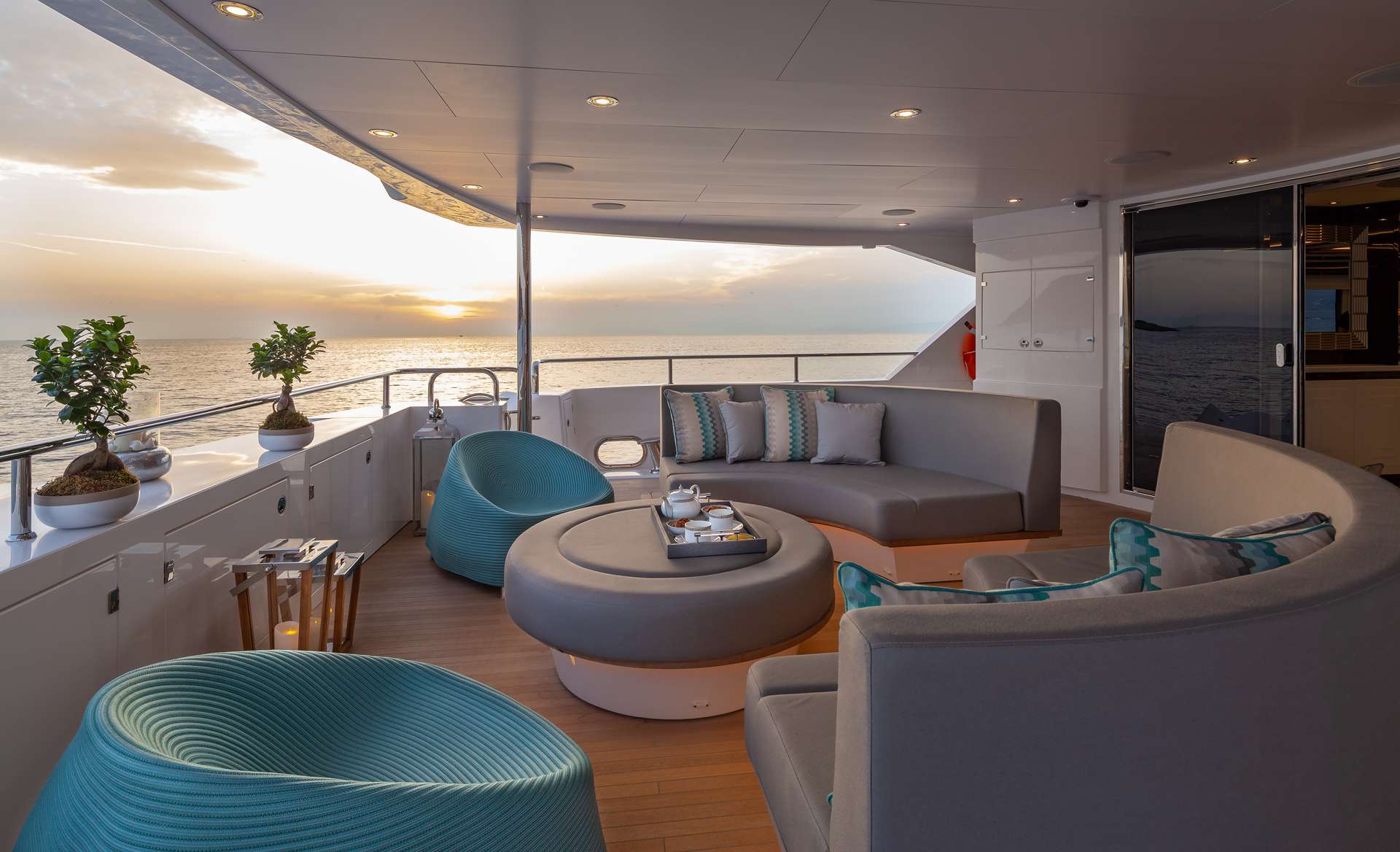 Aft deck