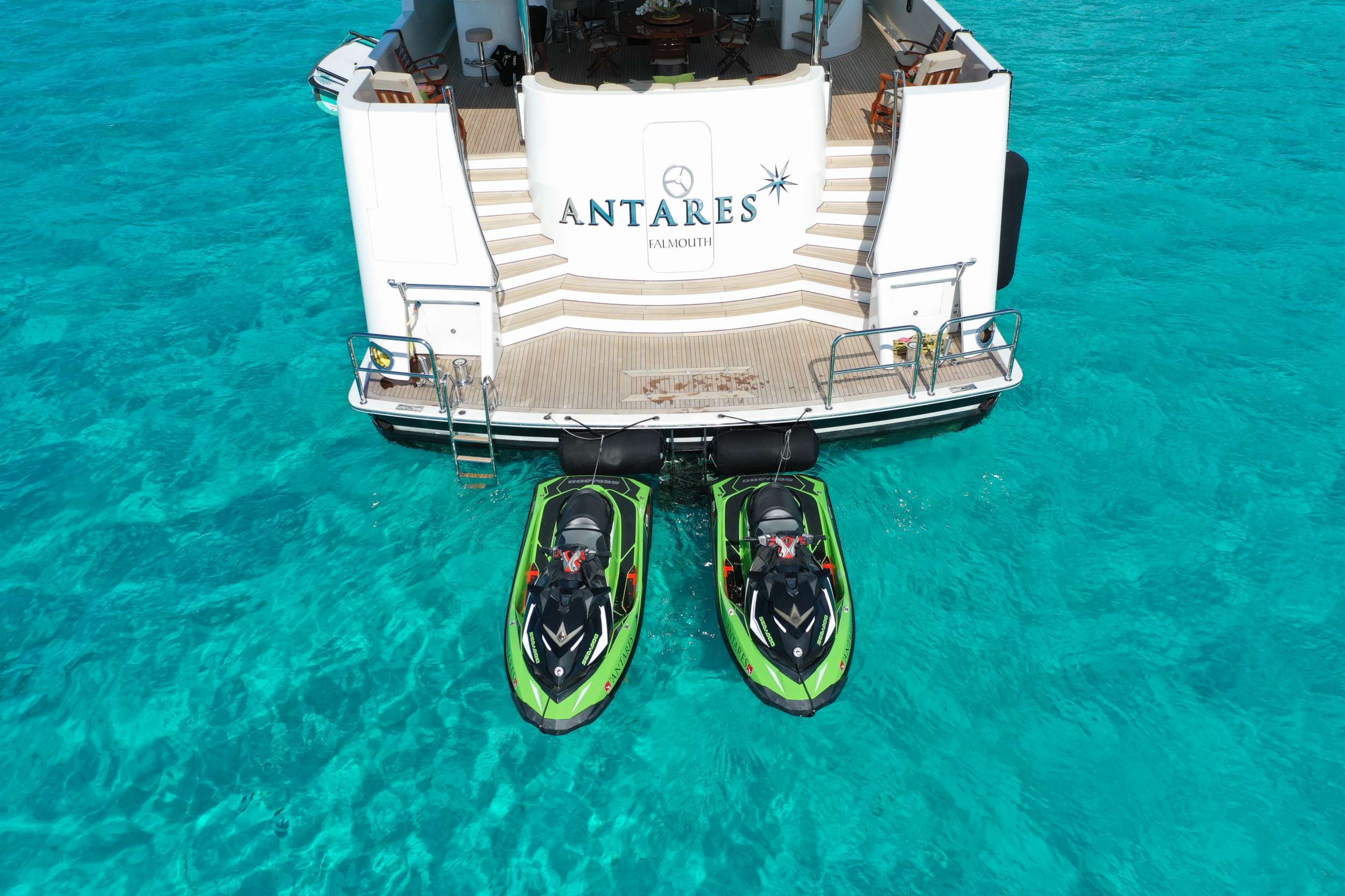 ANTARES Yacht Charter - Tender &amp; toys