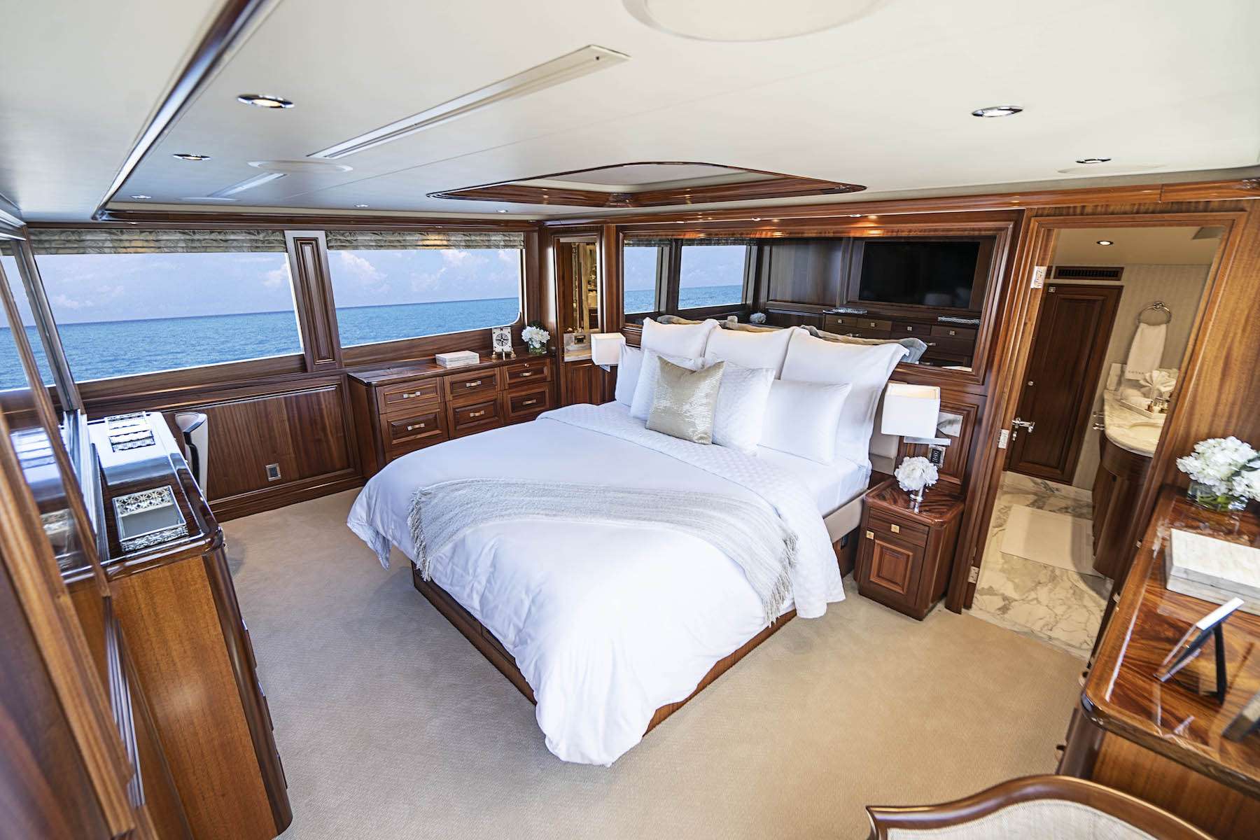 ANTARES Yacht Charter - On Deck Master