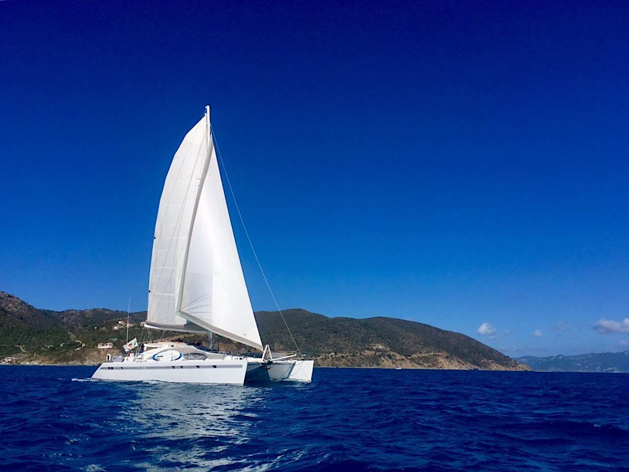 Catamaran KELEA, a Privilege 65 accommodating up to 10 guests in cruising comfort, with a master king guest suite, and 4 equal queen-berth guest suites.