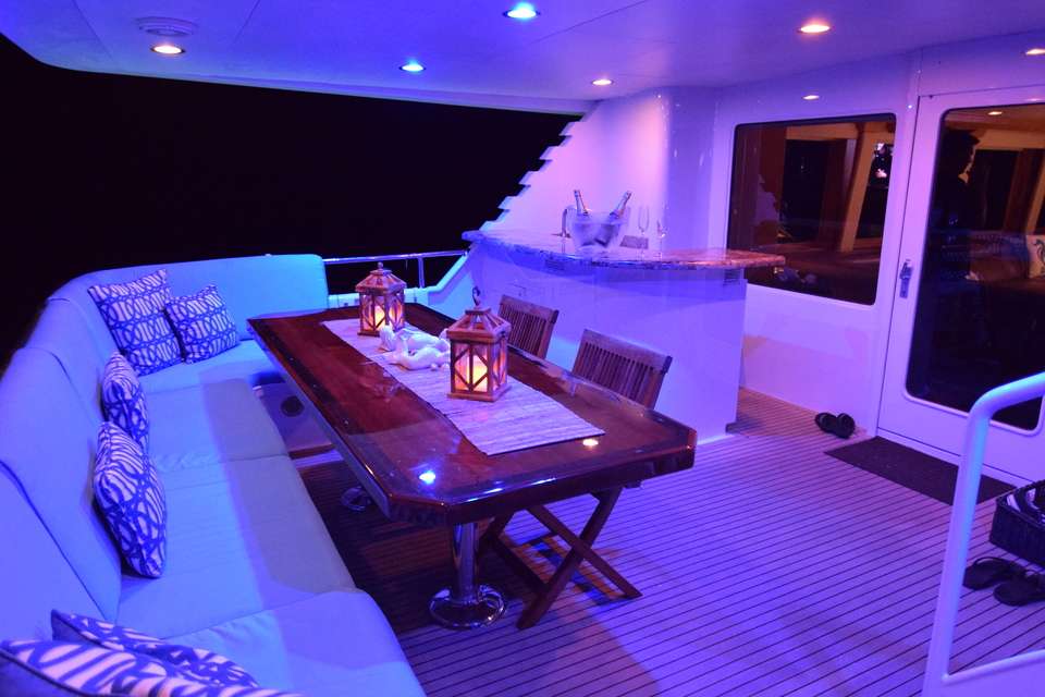 Aft deck