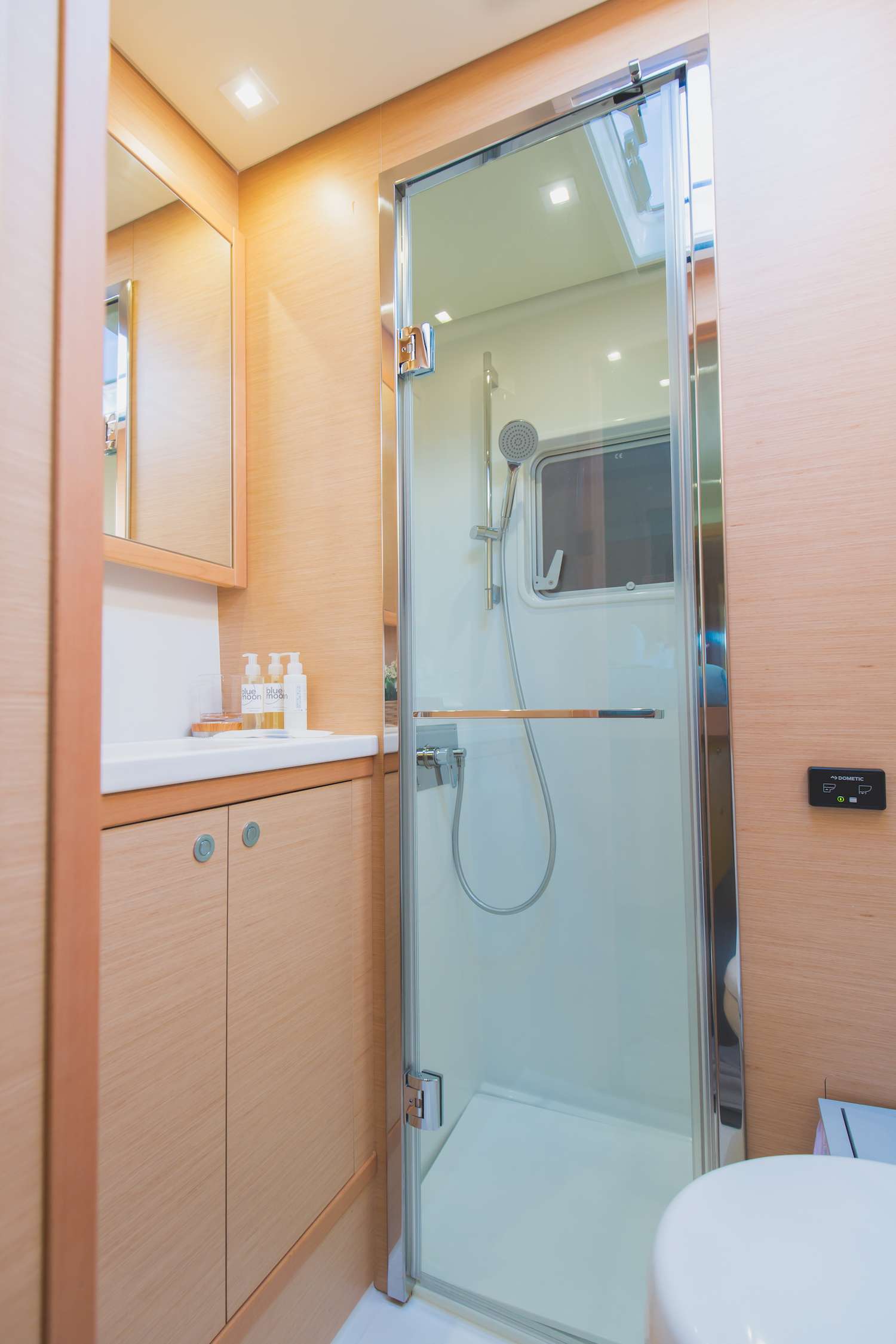 Bathroom with separate show
