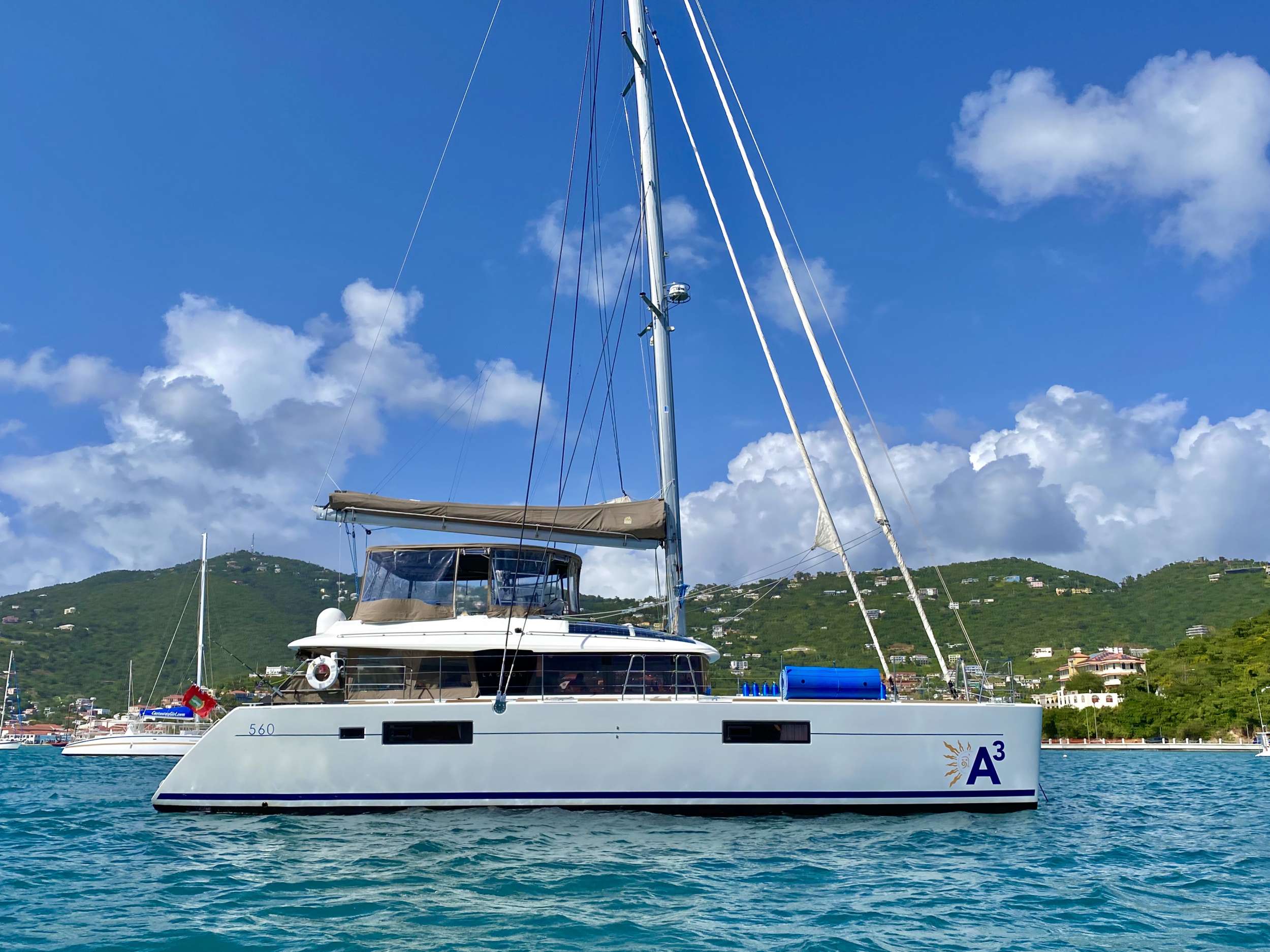 catamaran hire bvi