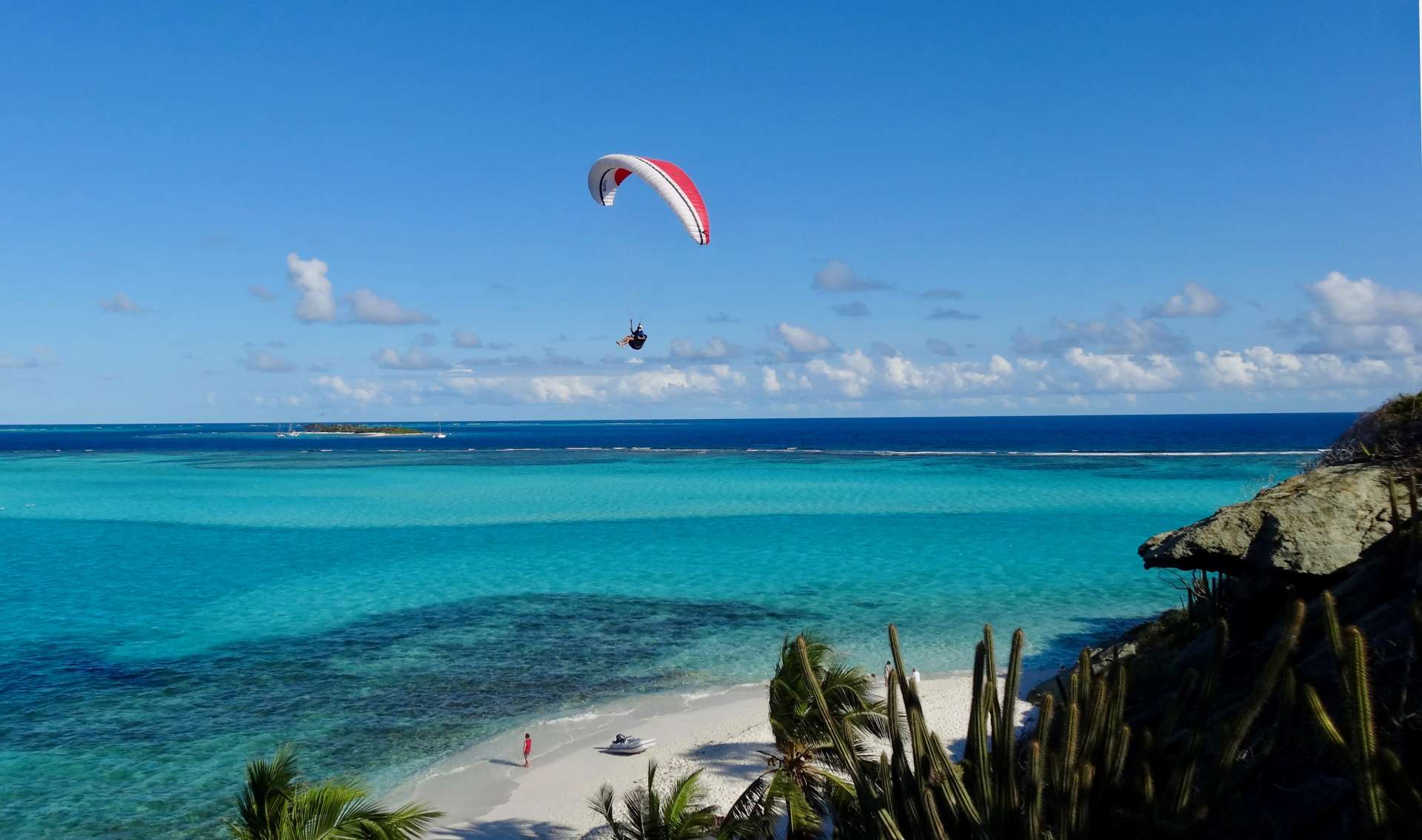 Paragliding in the Grenadines - 