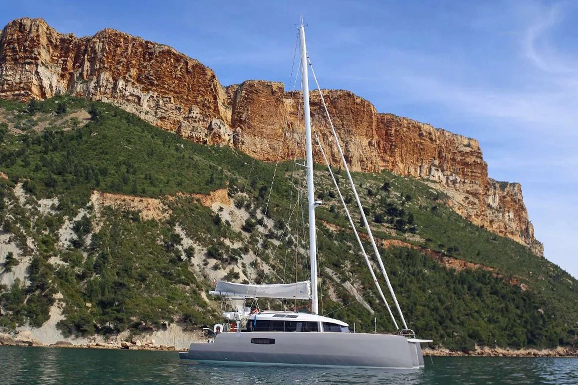 TRILOGY Yacht Charter - Anchoring in Calm Waters