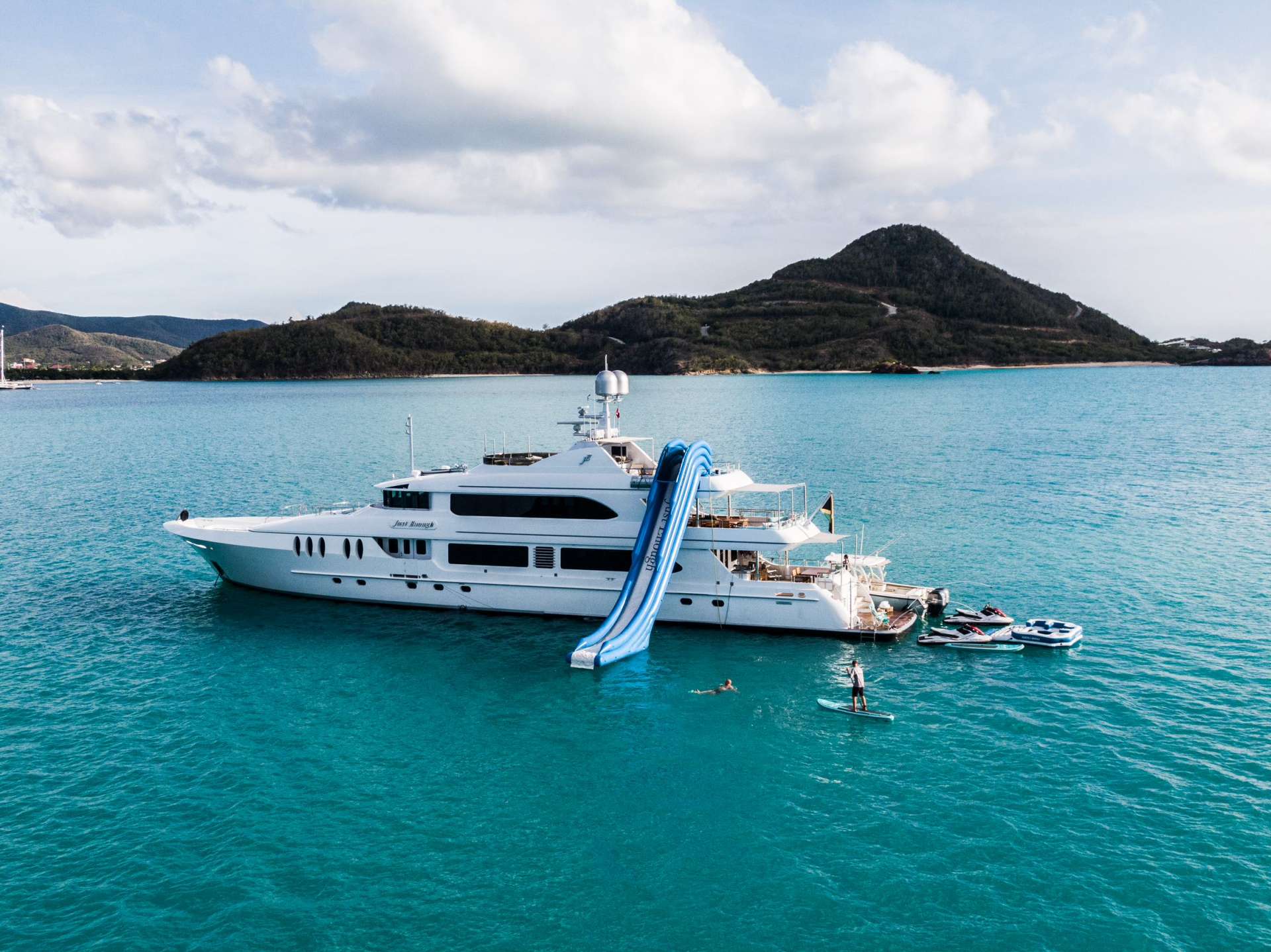 Yacht Charter JUST ENOUGH | Ritzy Charters