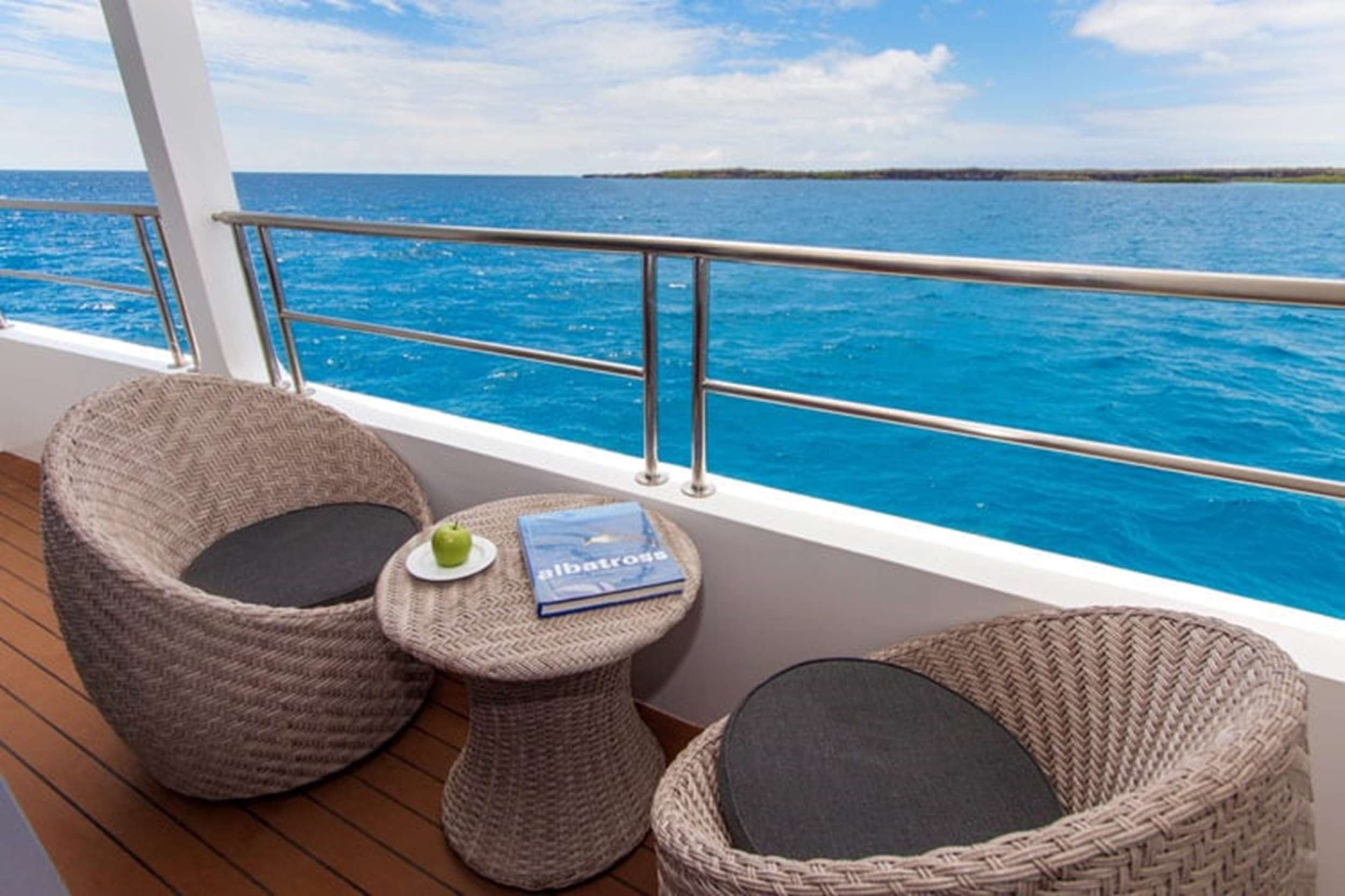 Infinity Yacht Charter - Cabin Balcony