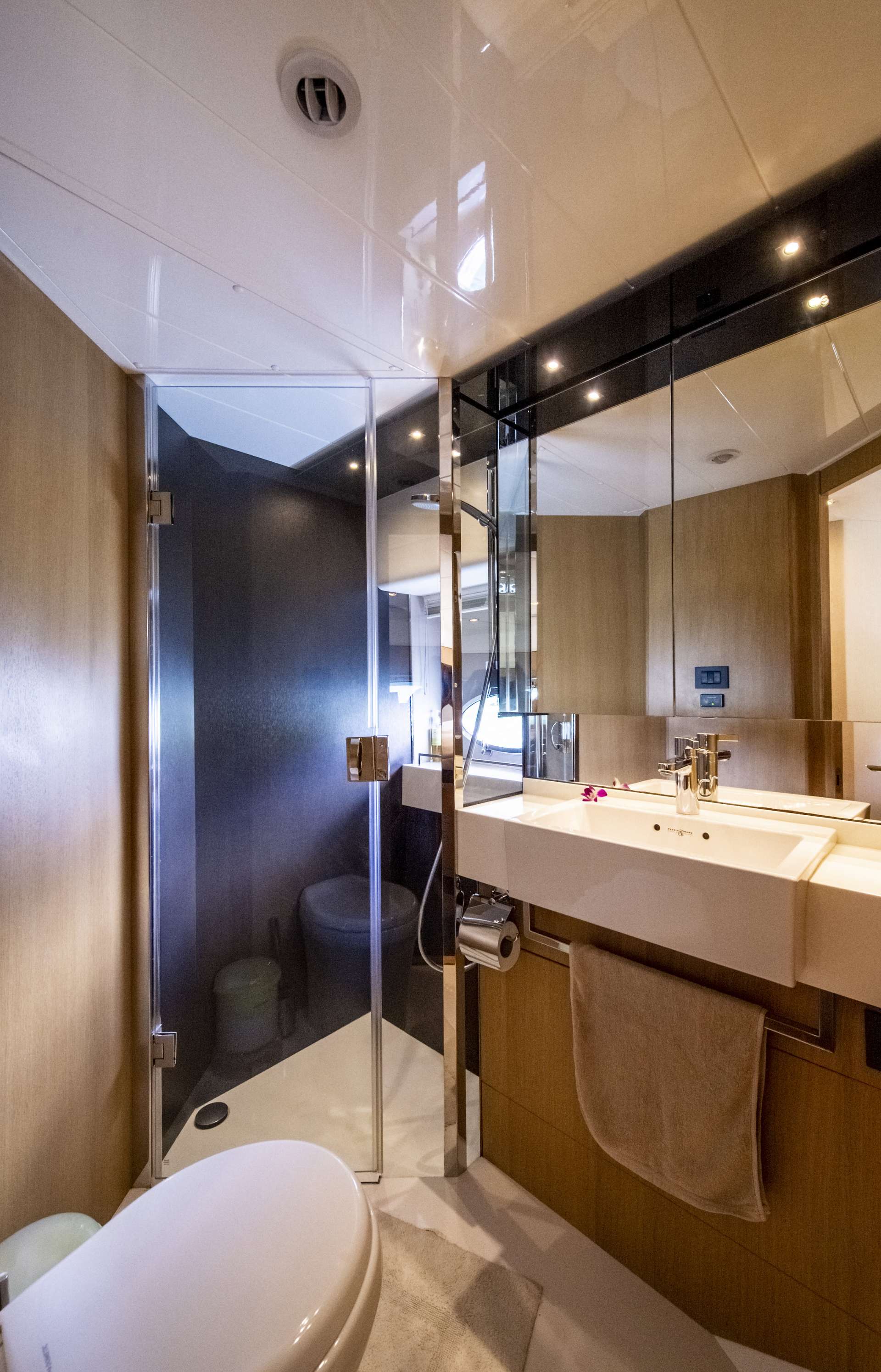 MAYAVEE Yacht Charter - Bathroom