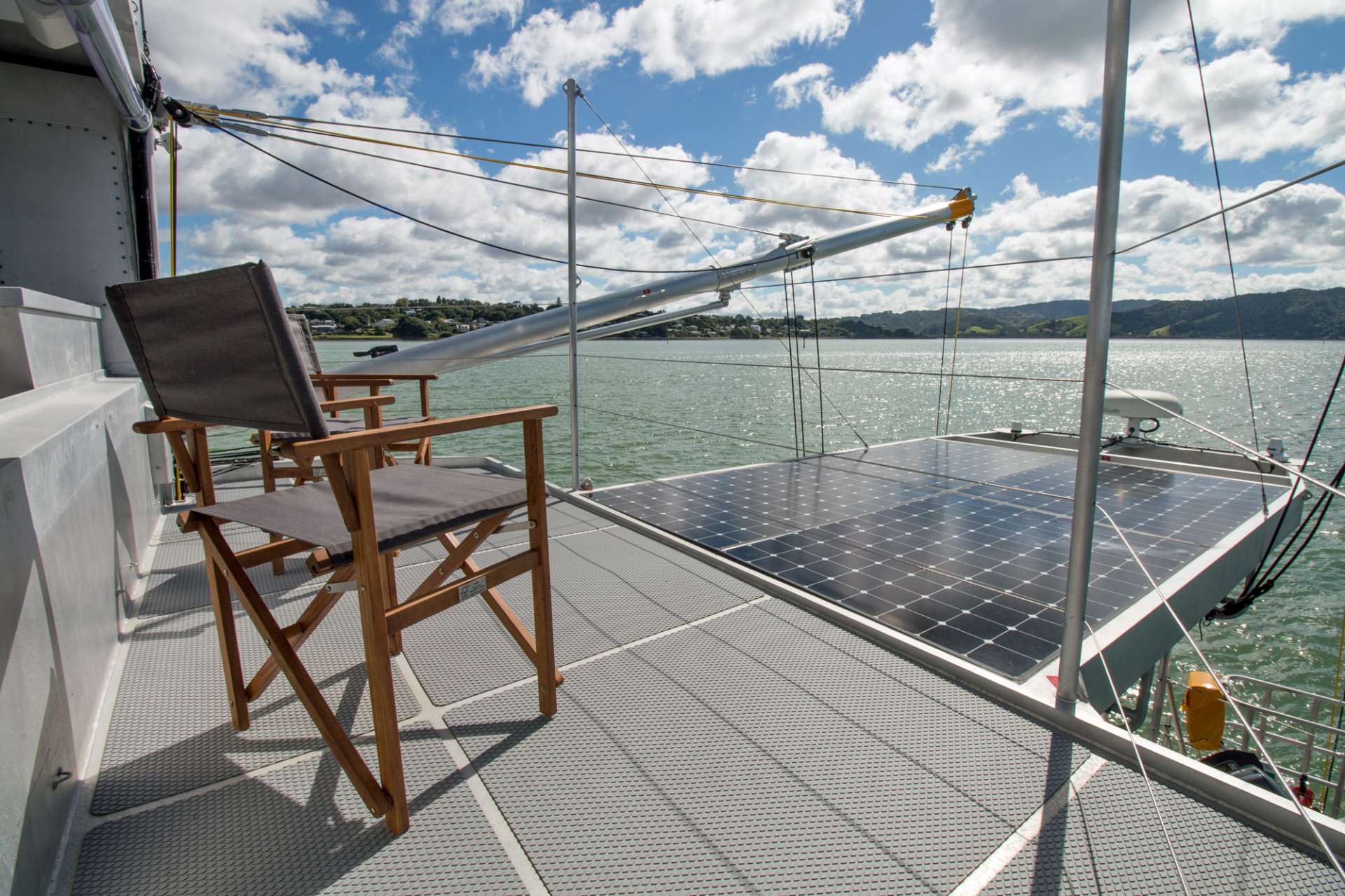 Back Deck and Solar Panels
