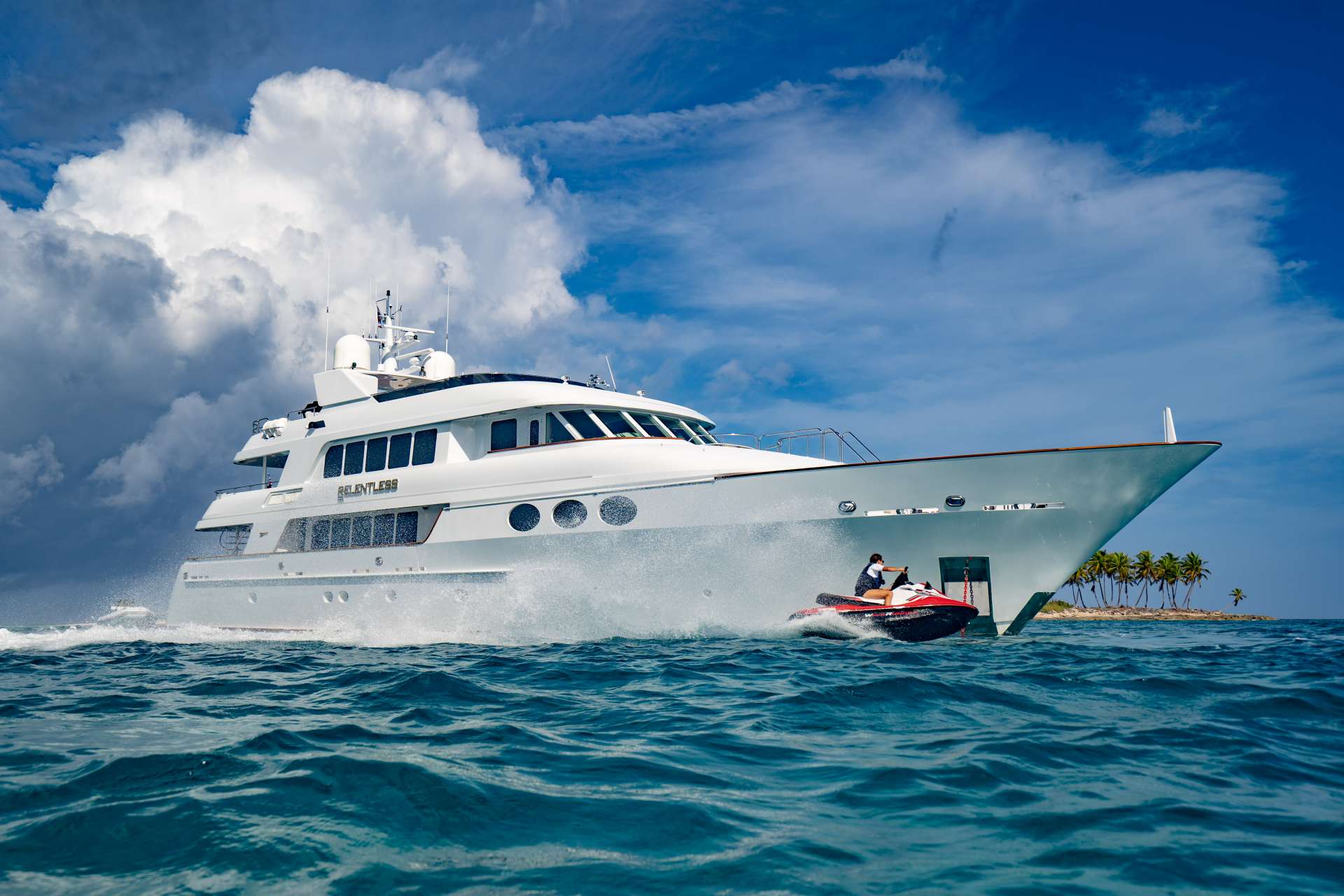 relentless charter charters destinations luxury crewed cabins