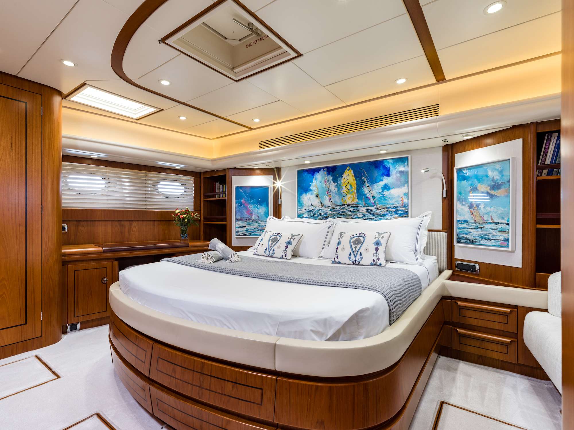 Vivid Yacht Charter - Master Bedroom
