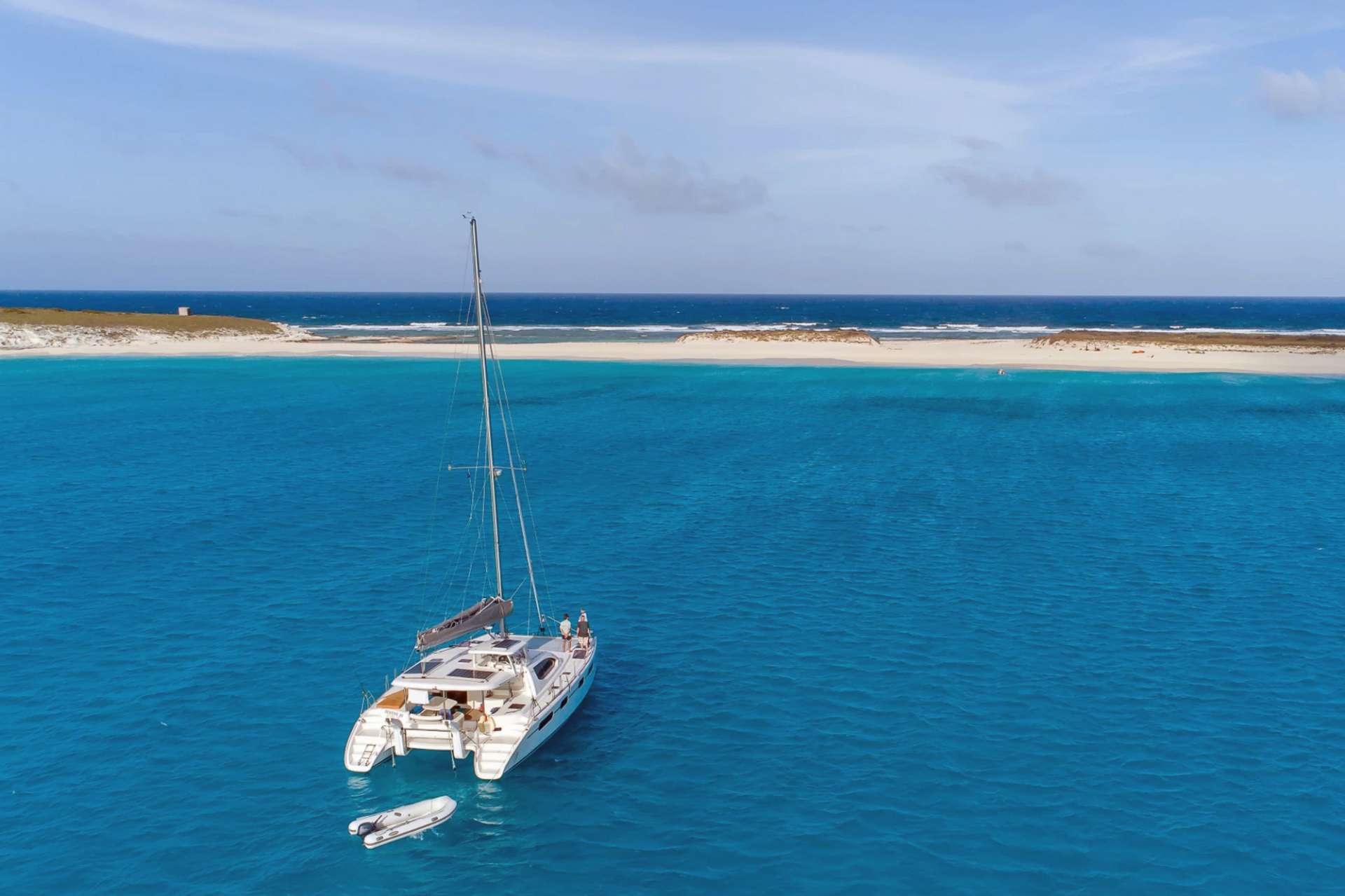 DESTINY III Yacht Charter - At Anchor