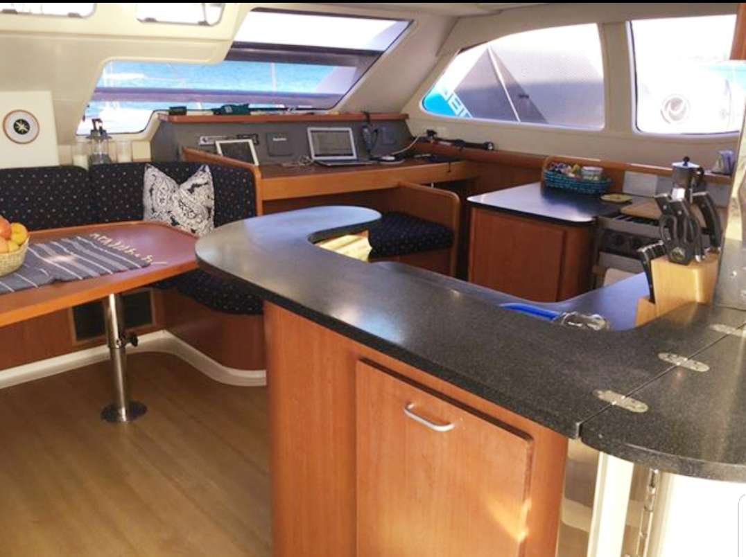 Galley and Nav Table