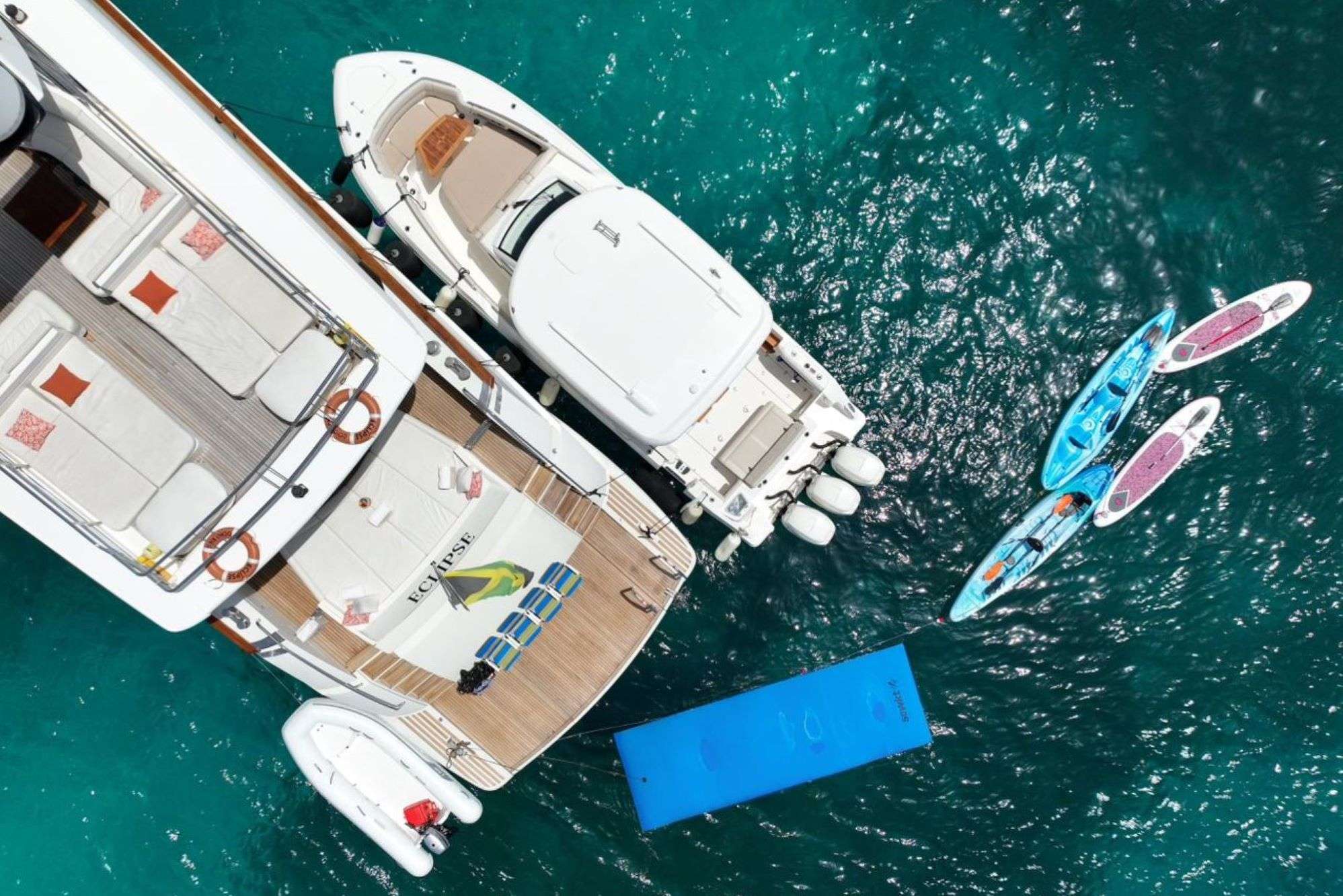 ECLIPSE 114 Yacht Charter - Fun Water Toys!