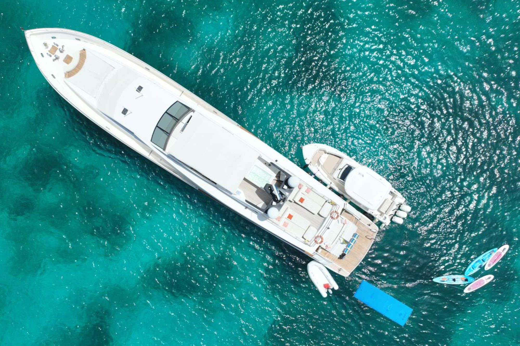 ECLIPSE 114 Yacht Charter - Nice  Areal View