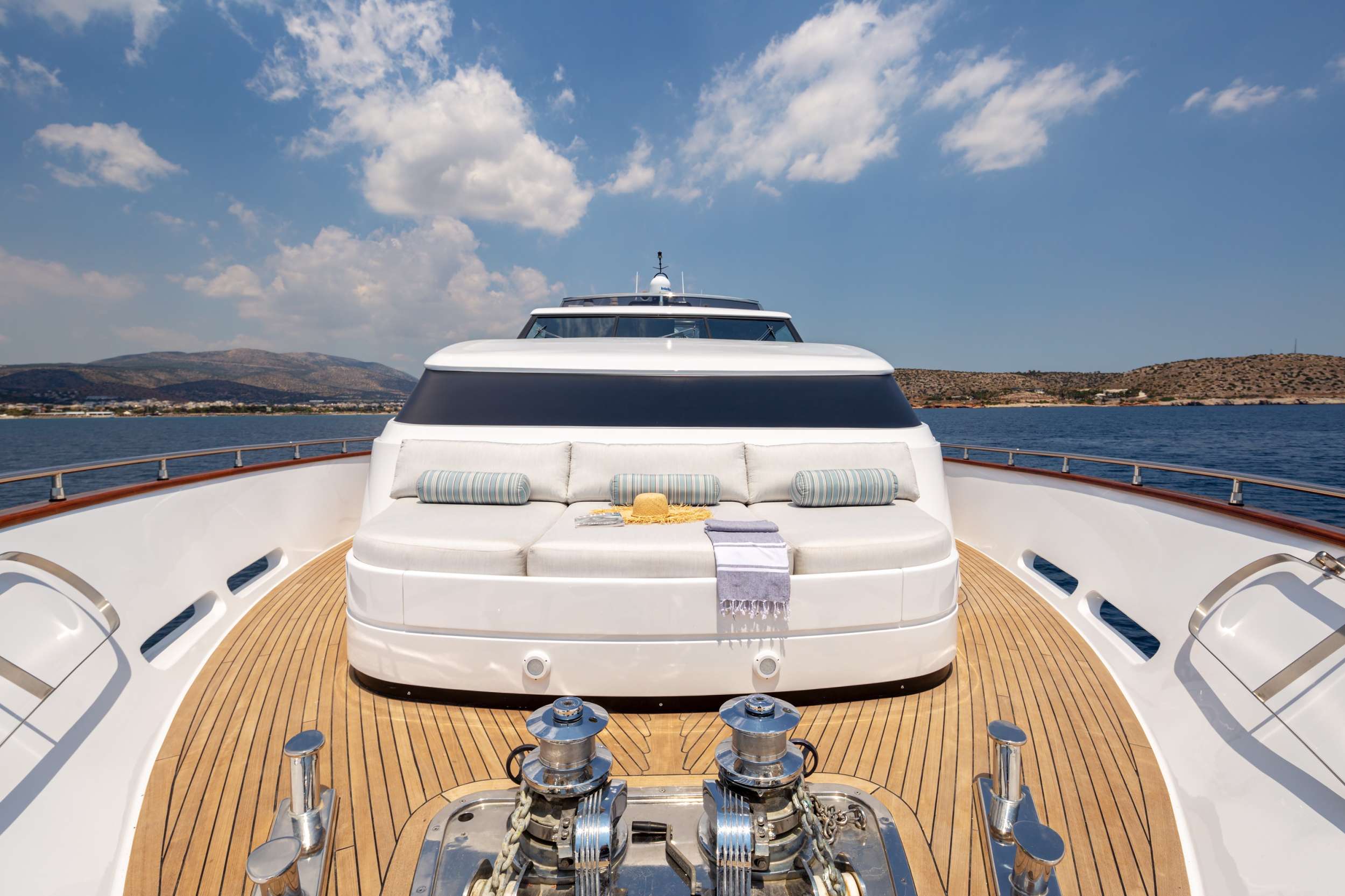 GRACE Yacht Charter - Bow