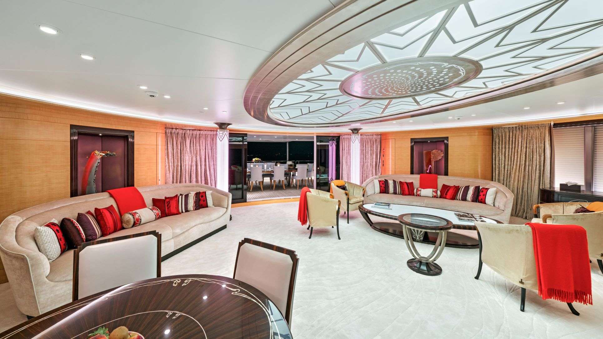 Amaryllis Yacht Charter - Sky lounge