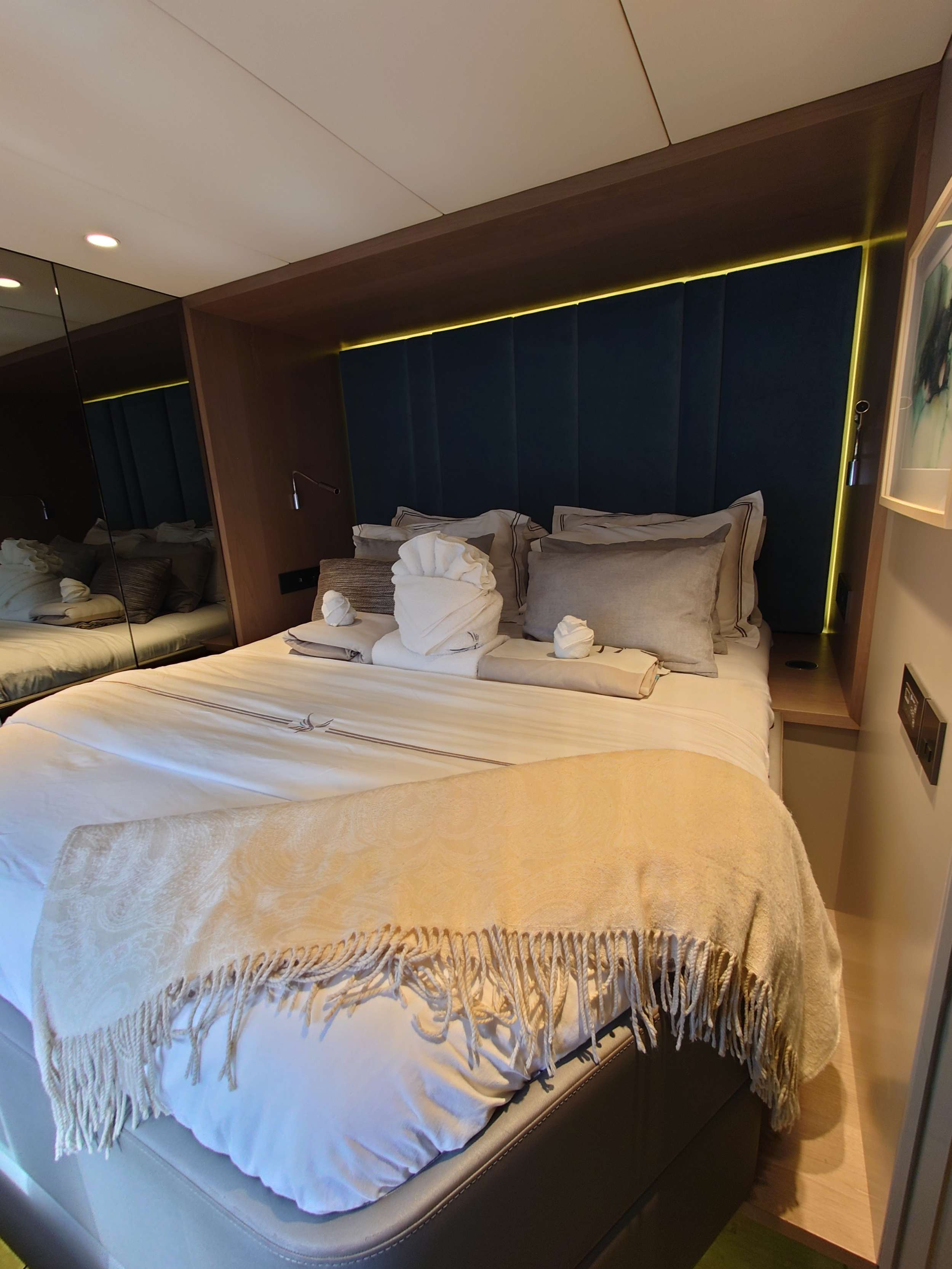 GYRFALCON Yacht Charter - Guest Cabin