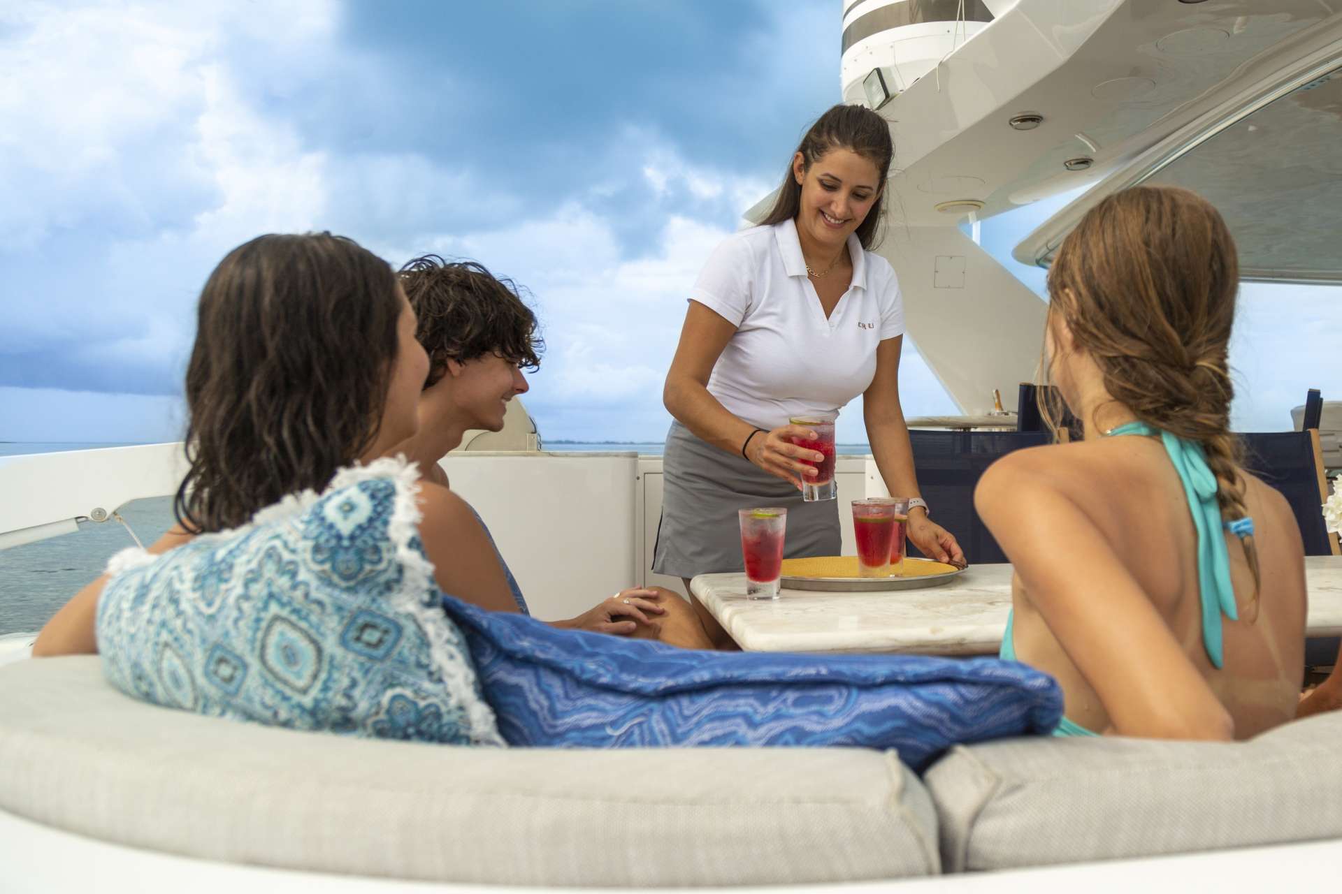 Flybridge Dining Area