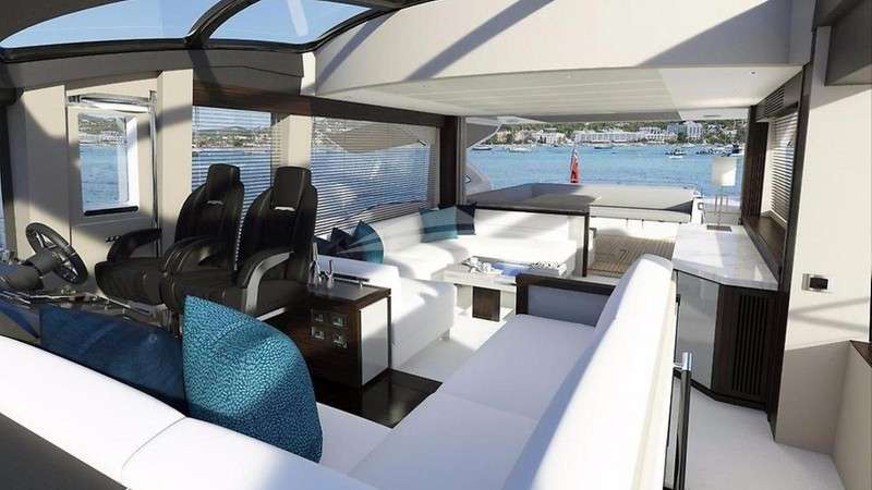 Salon facing aft