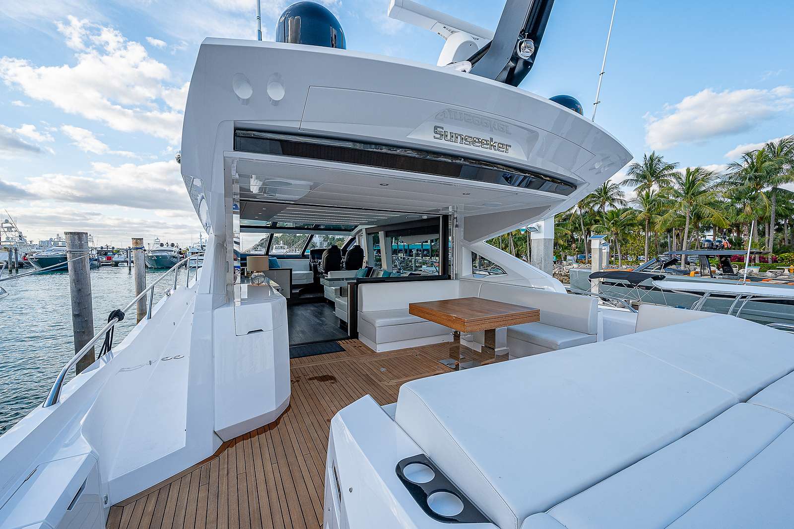 Aft deck view