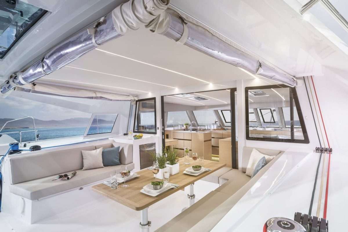 ILLUSION Yacht Charter - Open galley
