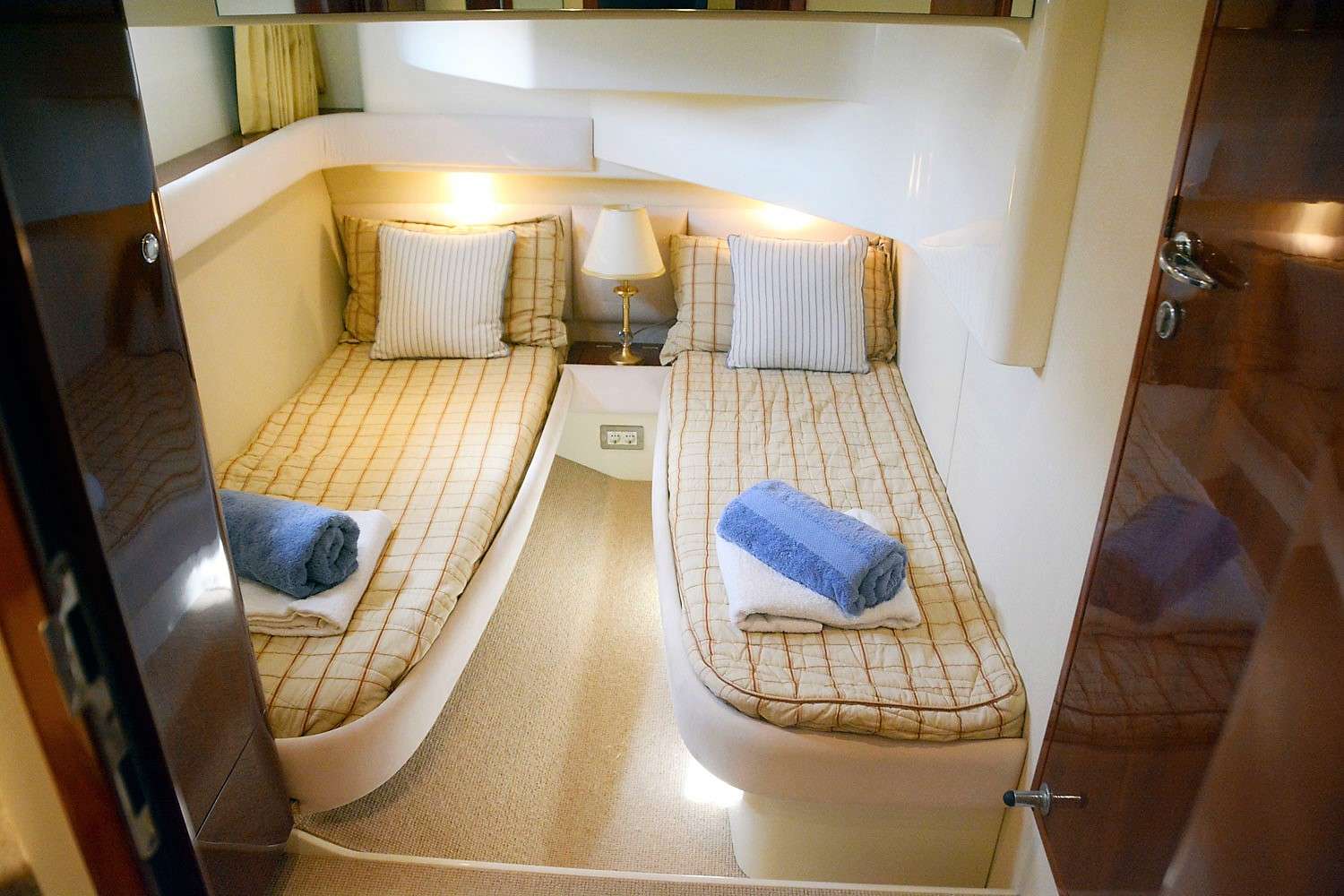 The largest of the 2 Twin cabins