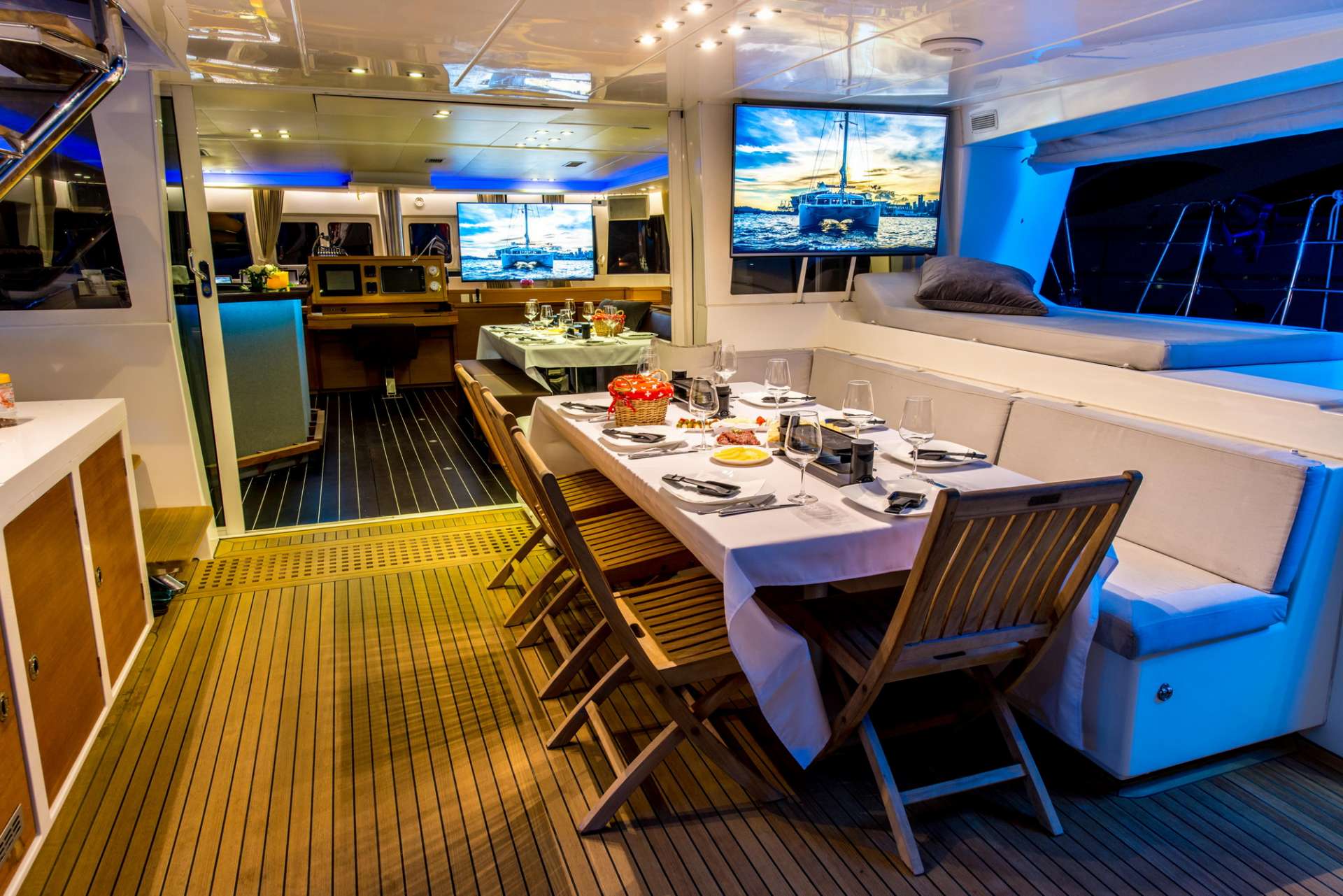 Cockpit Dining -  Evening