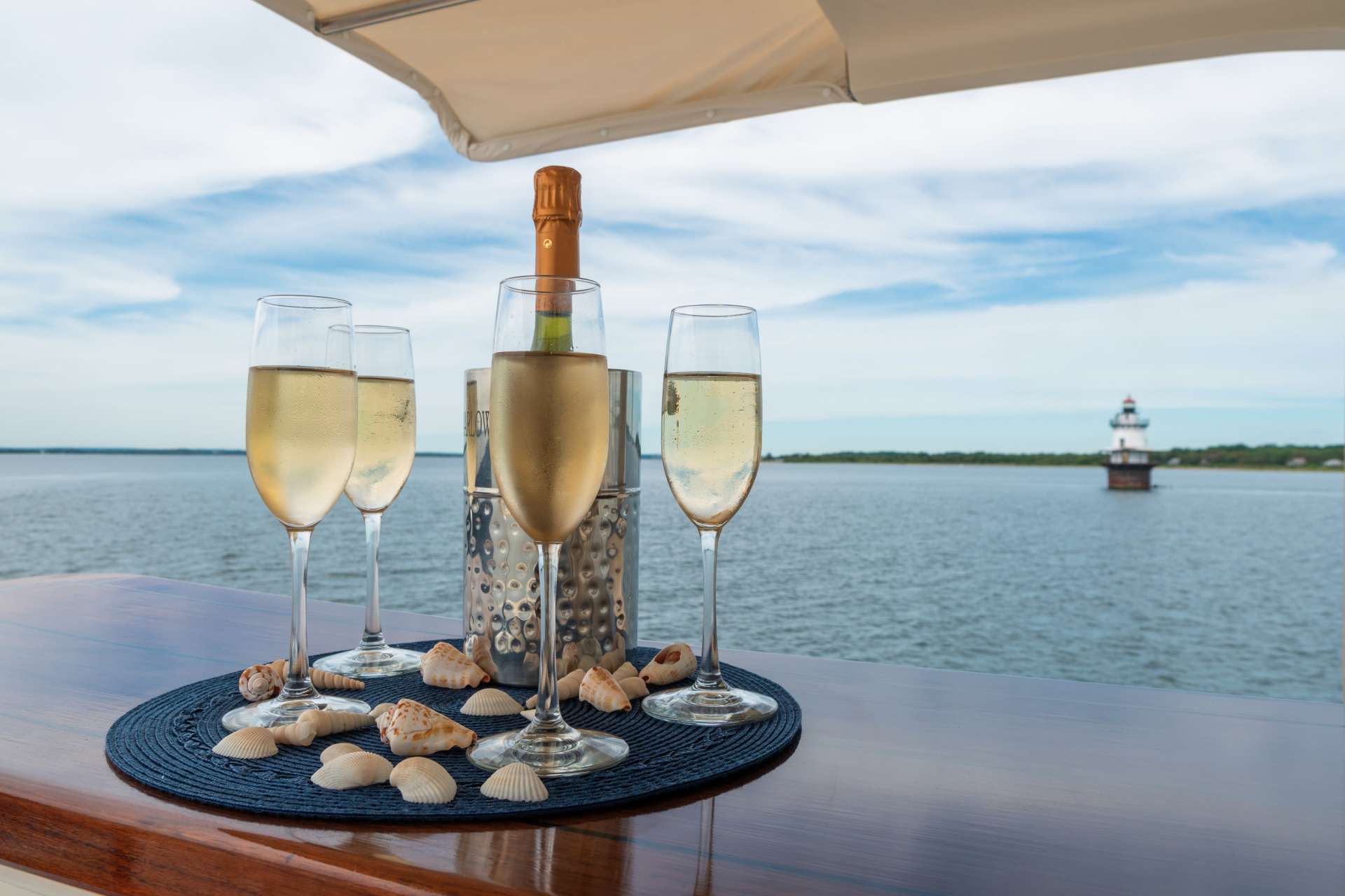 Cheers to another amazing day on Halycon Seas