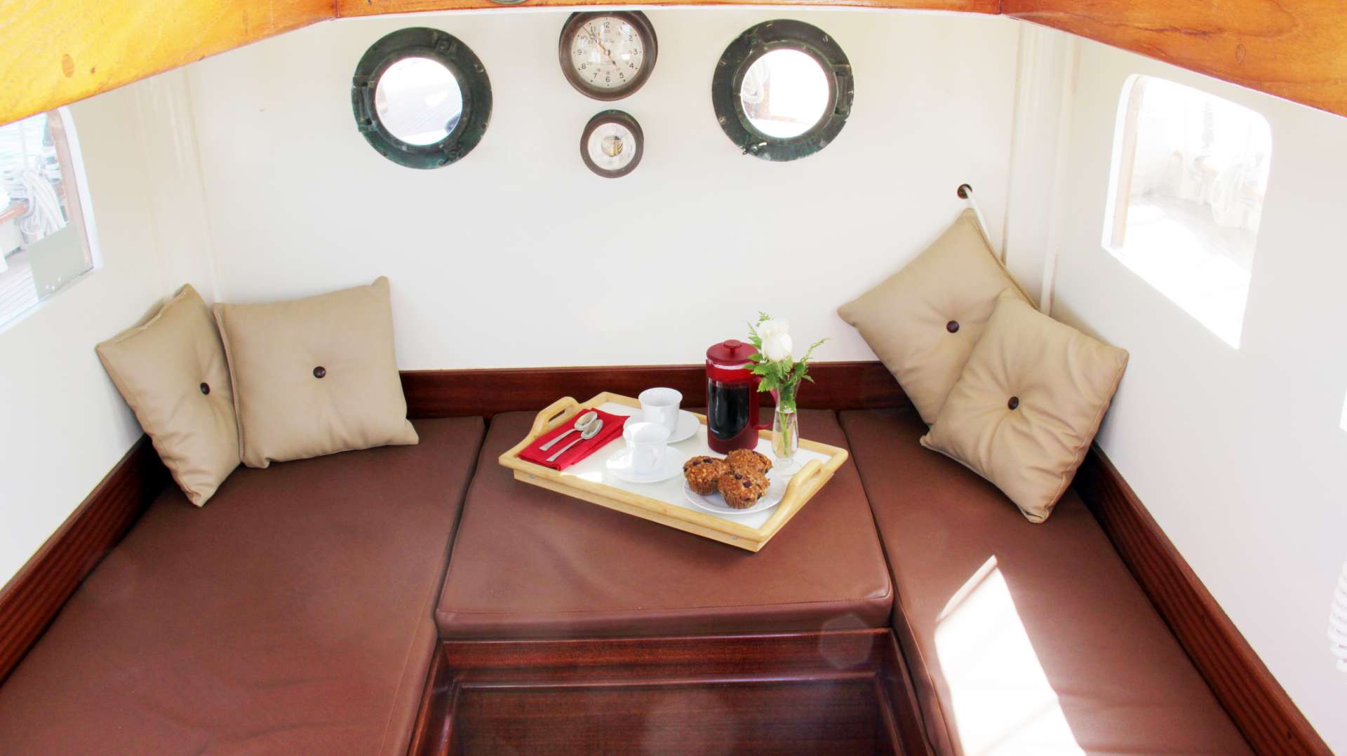 WHEN AND IF Yacht Charter - Pilot House